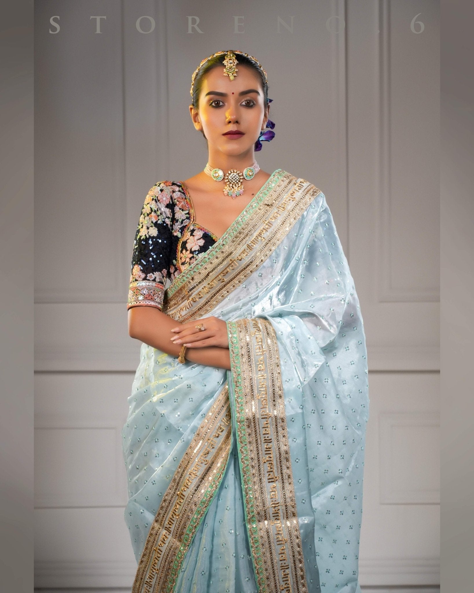 ROYAL CELESTIAL QUEEN SAREE