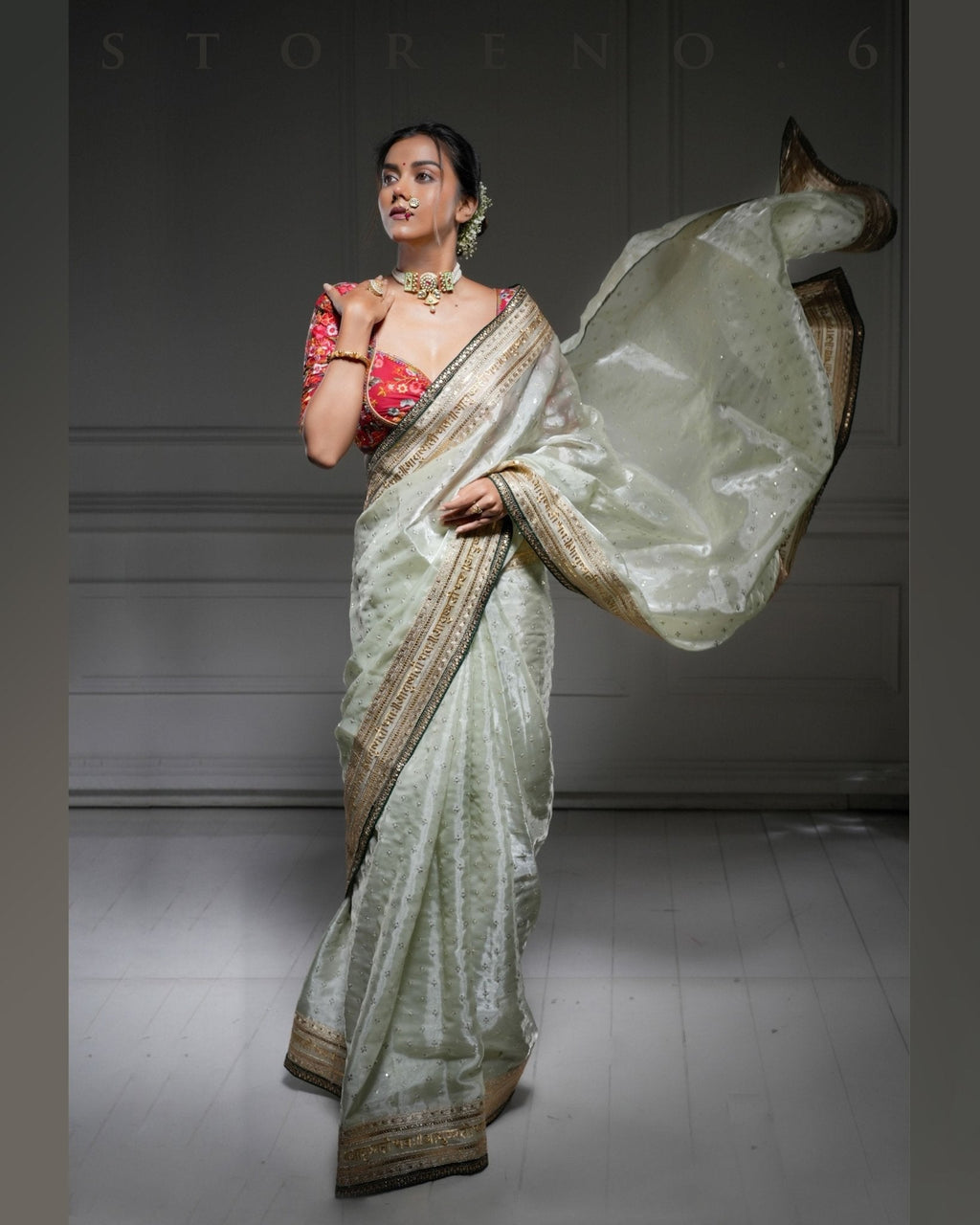 ROYAL HEMLOCK QUEEN SAREE