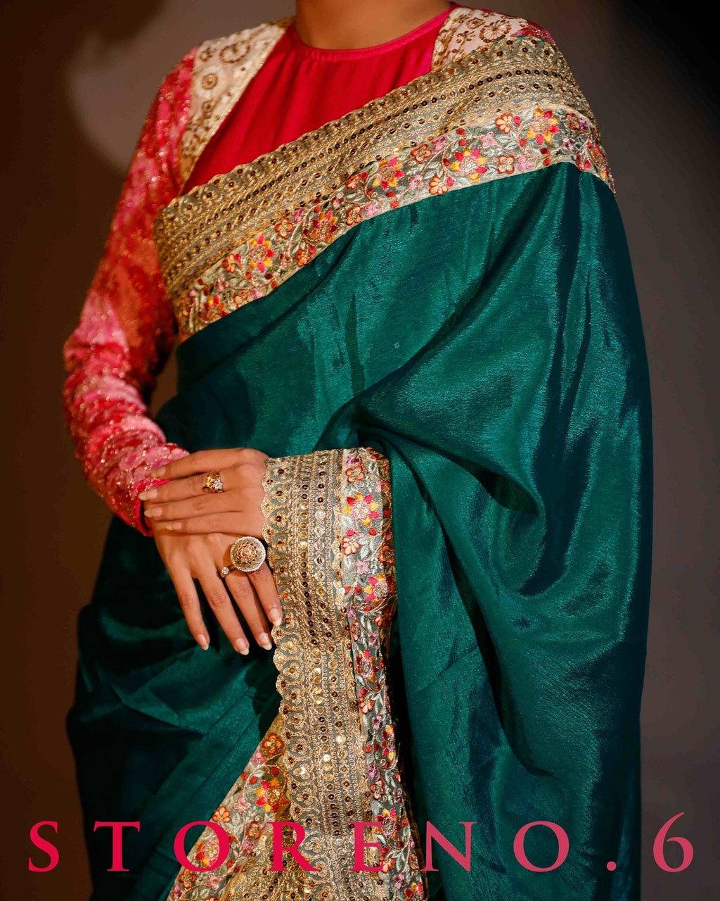 OFFSHORE OCEAN READY-TO-WEAR SAREE