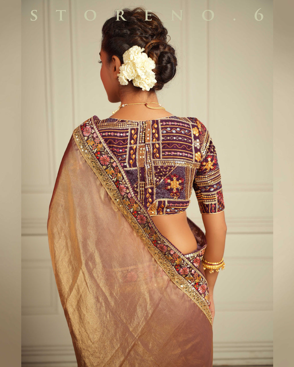 THE IMPERIAL TWILIGHT SHIMMER SAREE