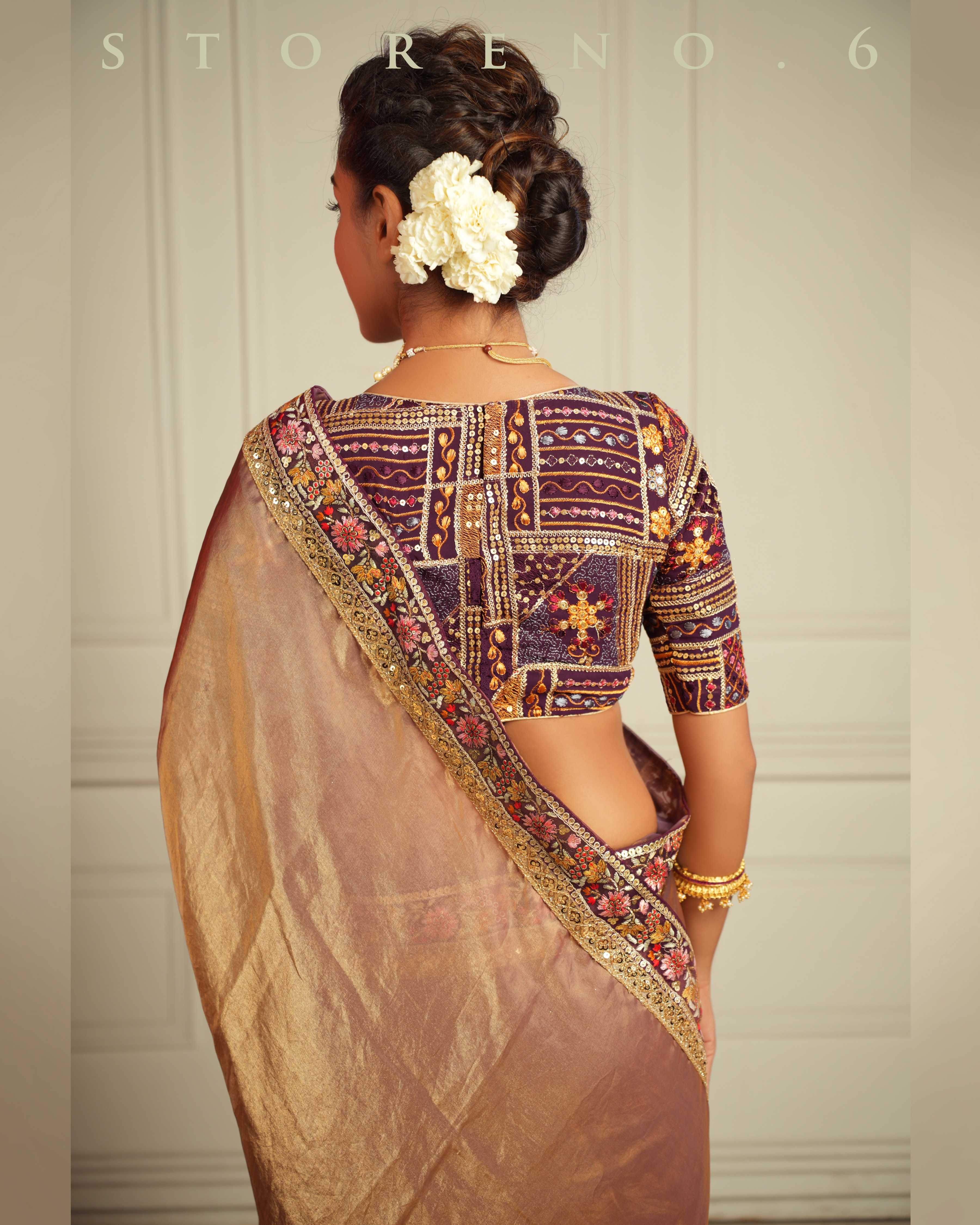 THE IMPERIAL TWILIGHT SHIMMER SAREE