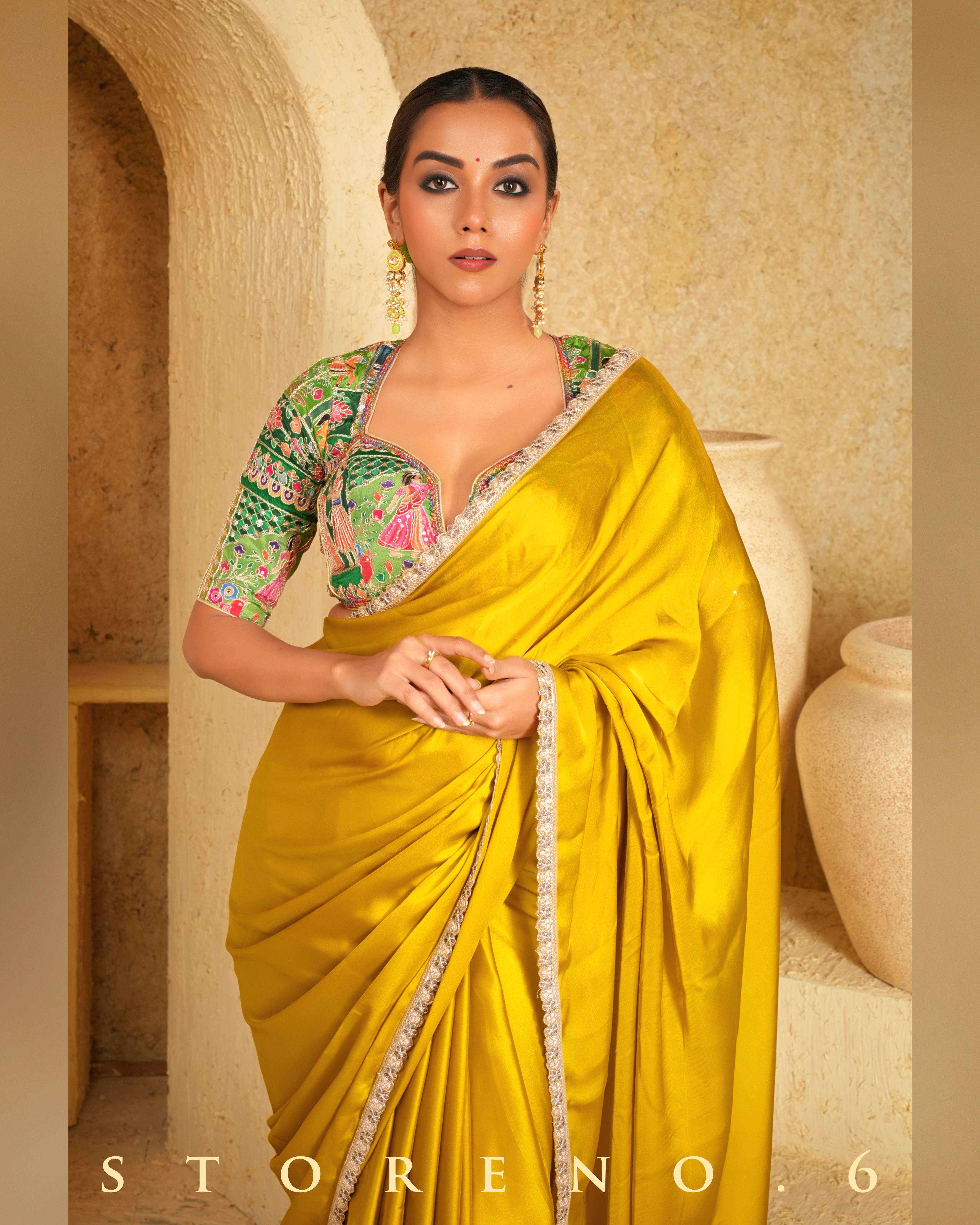 MOSS MASTERY SAREE