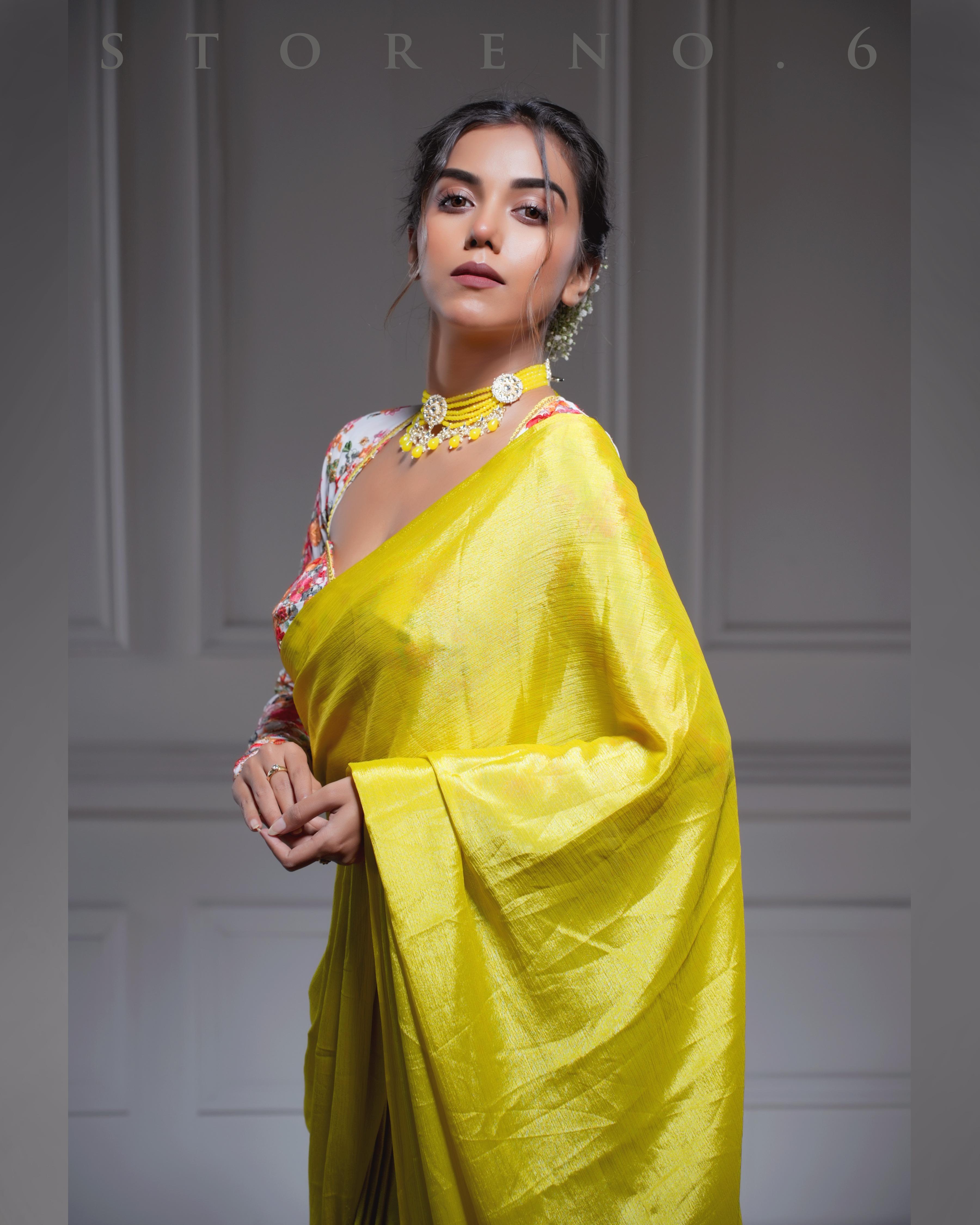 NEON NIRVANA SAREE