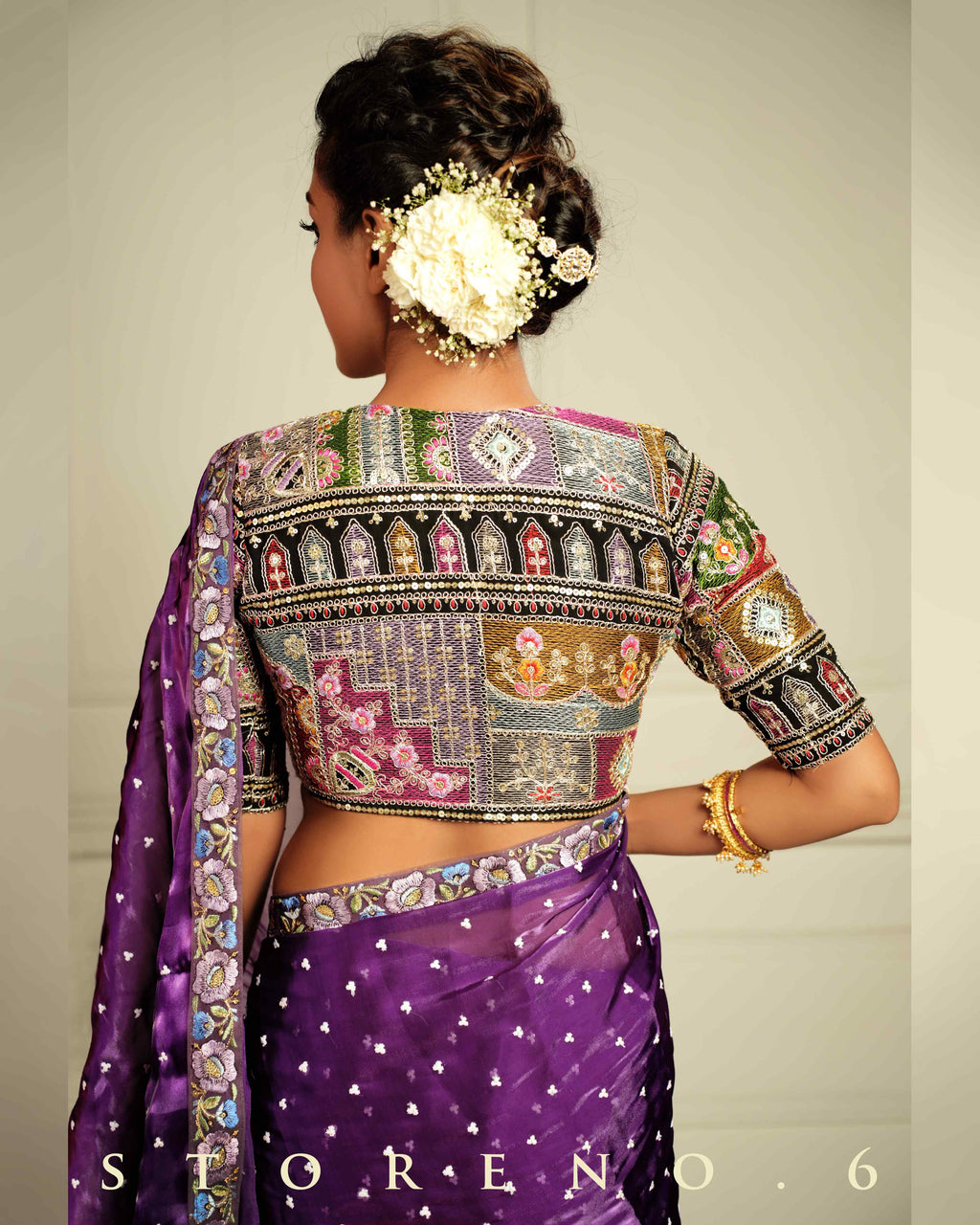 THE AMETHYST AFFAIR SAREE