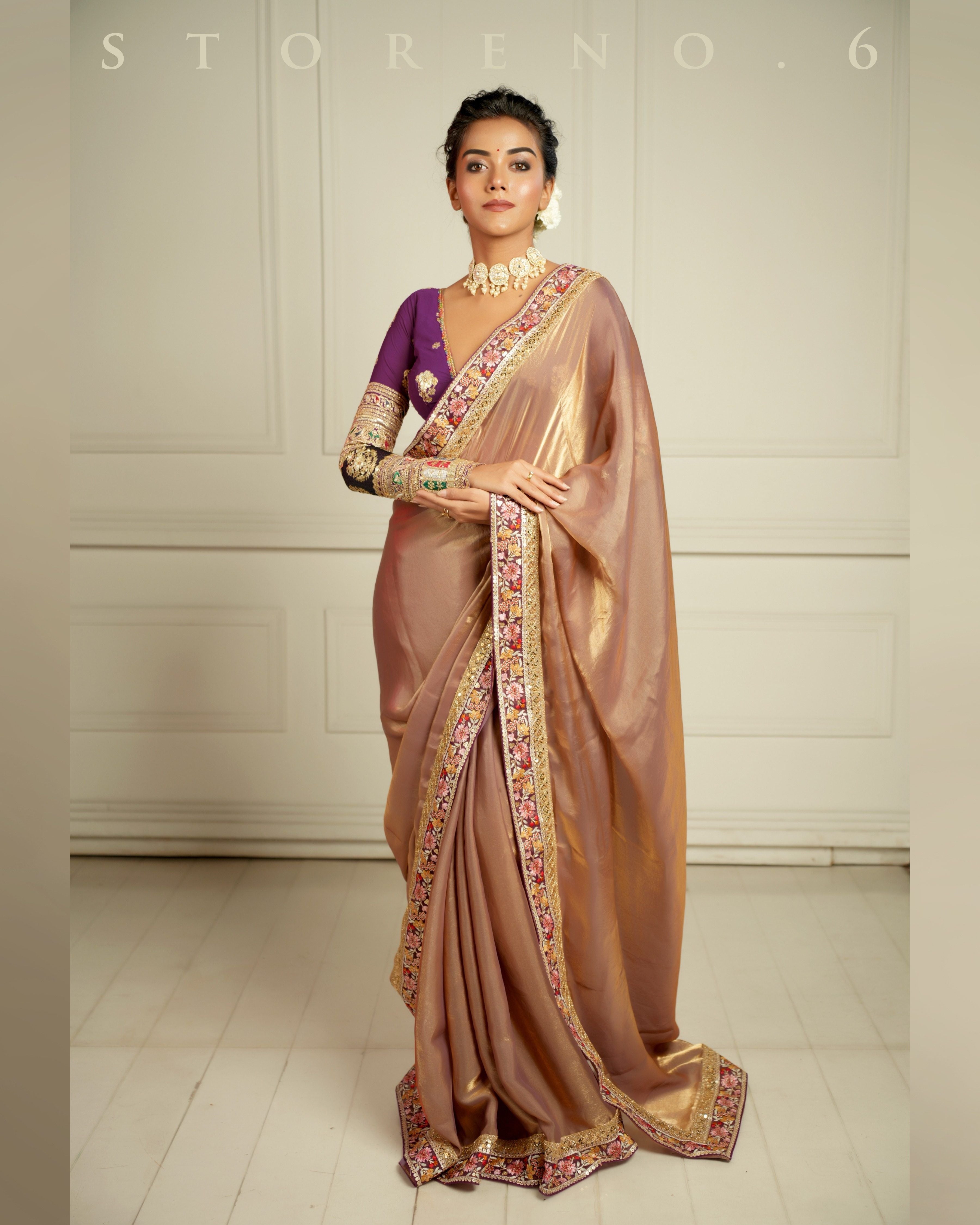 THE IMPERIAL TWILIGHT SHIMMER SAREE
