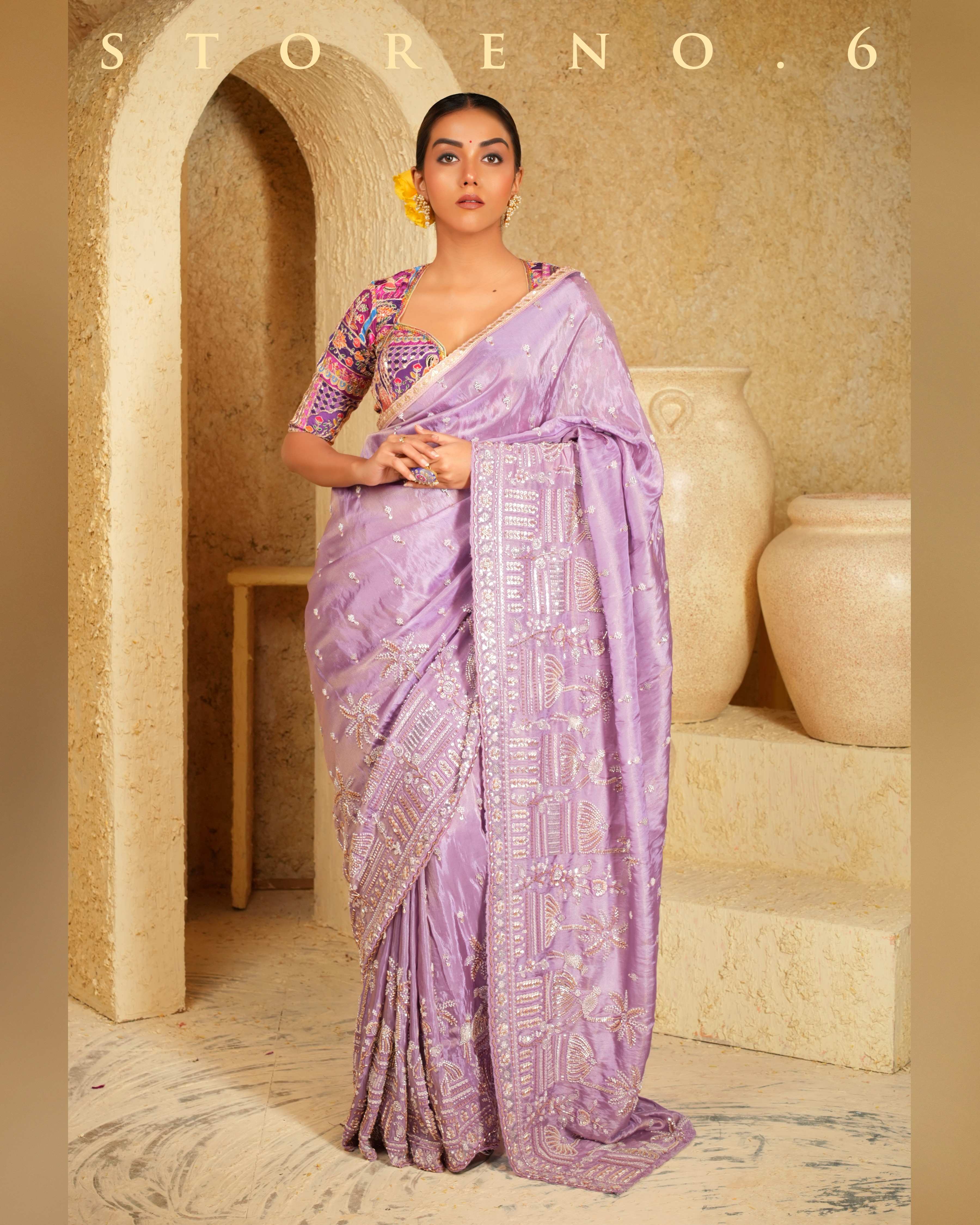 VIOLET VOGUE SAREE