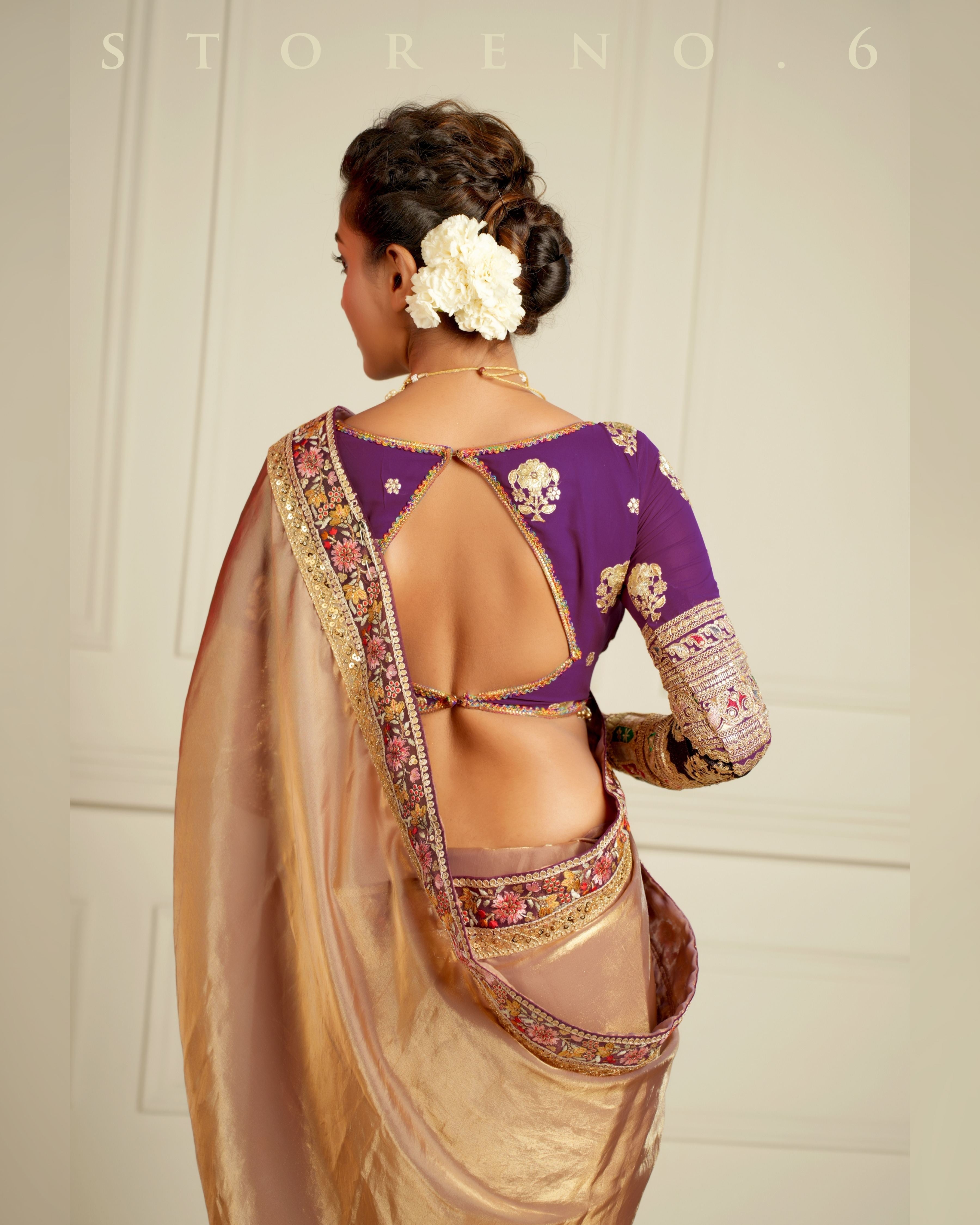 THE IMPERIAL TWILIGHT SHIMMER SAREE