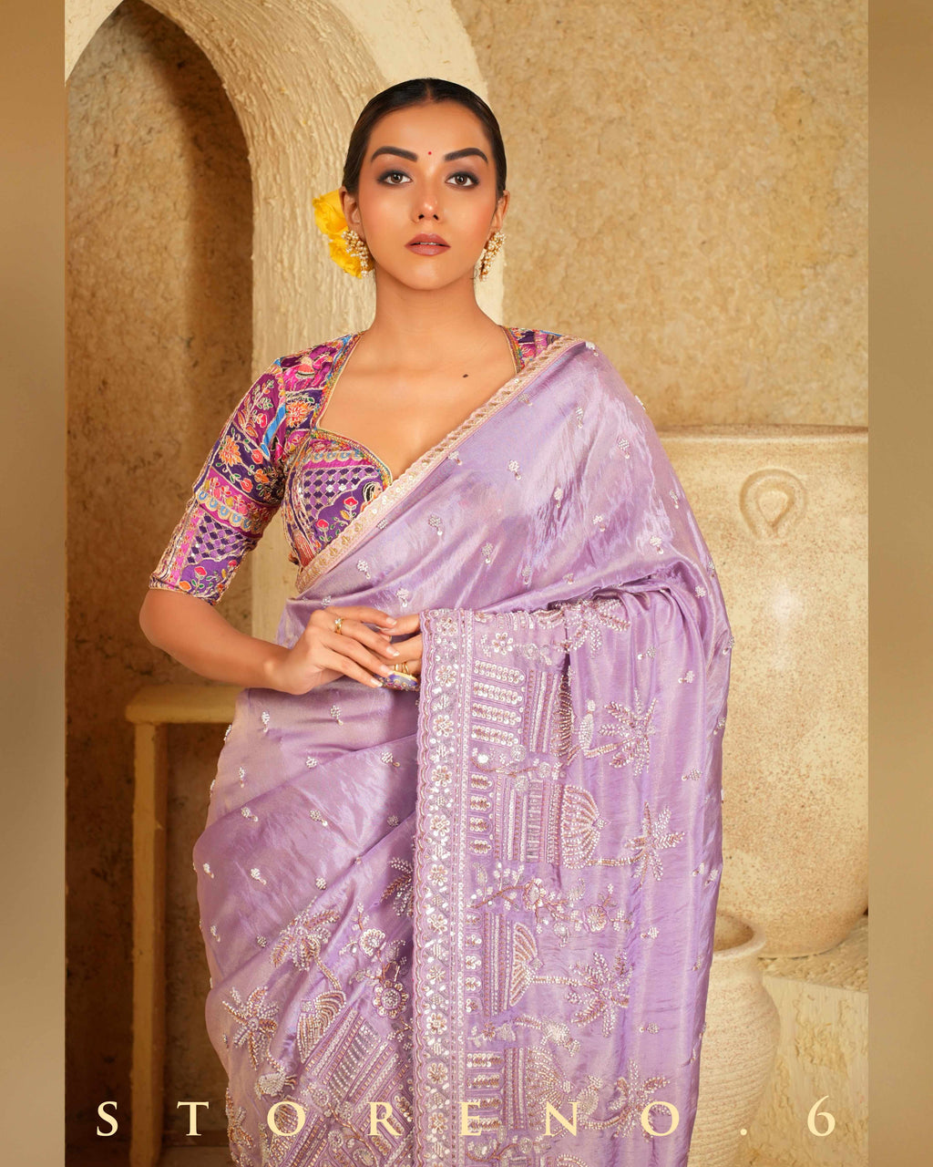 VIOLET VOGUE SAREE