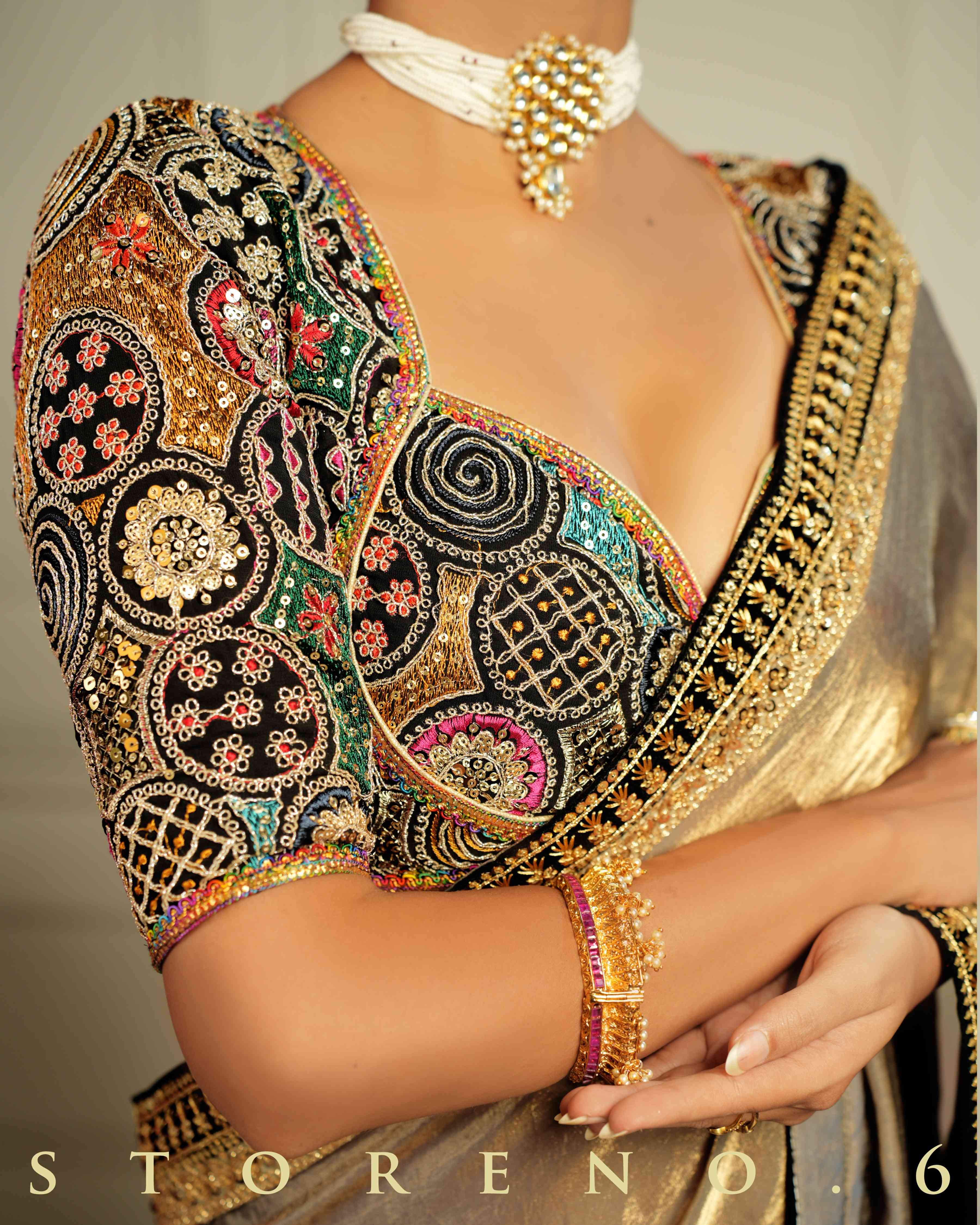 THE IMPERIAL SUNKISSED SMOKE SAREE