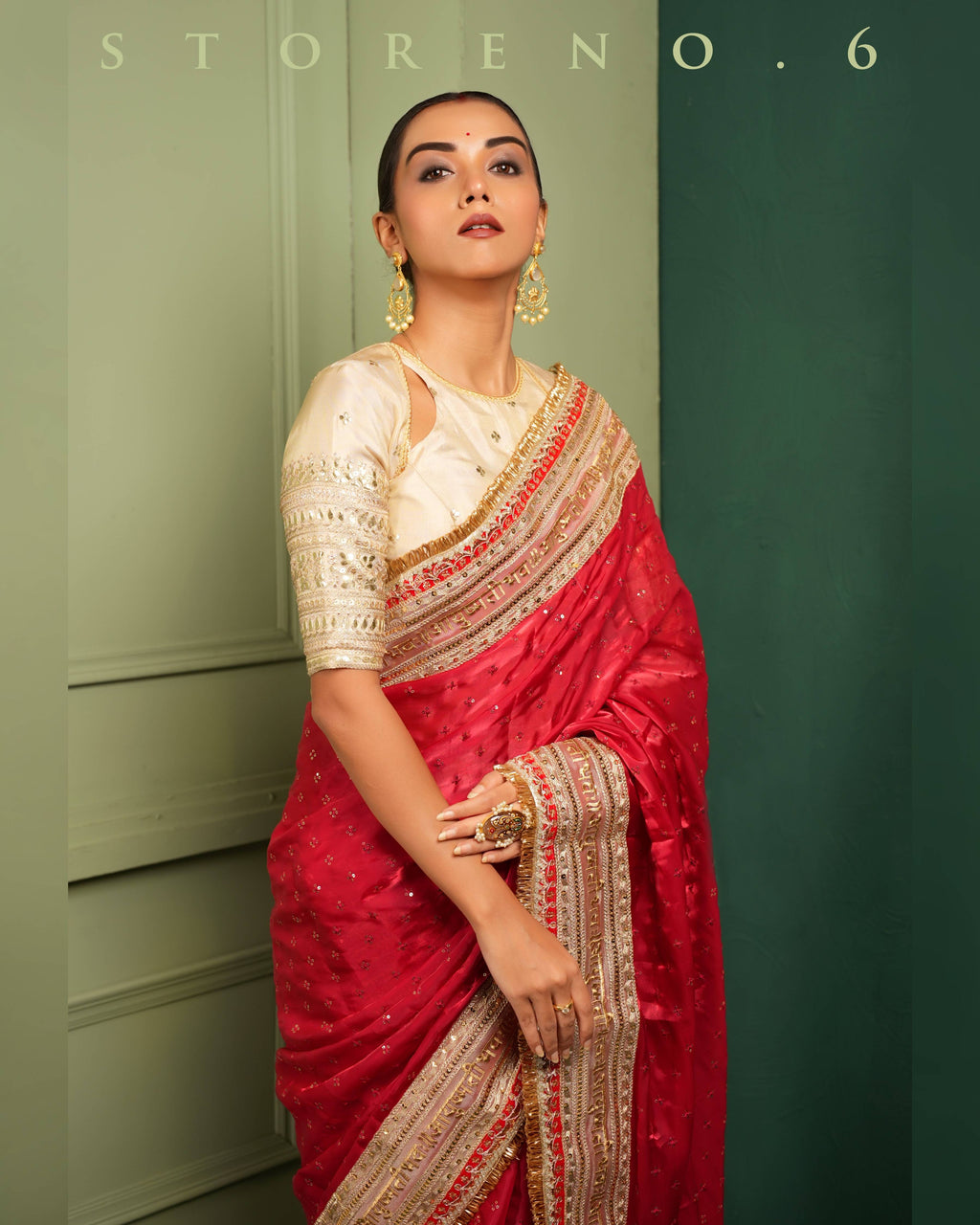 ROYAL RUBY QUEEN SAREE