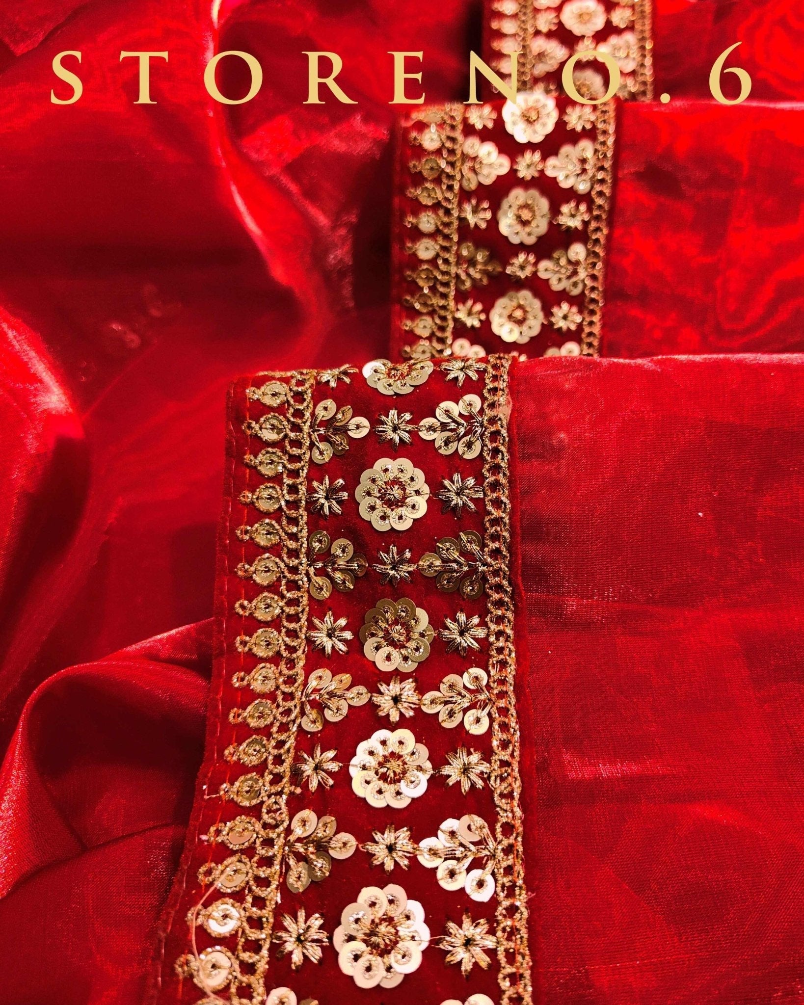 IMPERIAL NOOR-E-SURKH SAREE