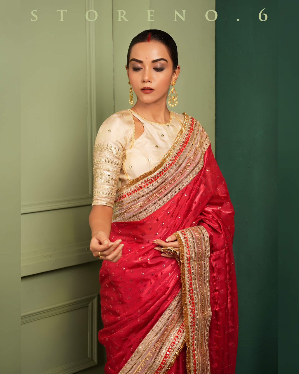 ROYAL RUBY QUEEN SAREE