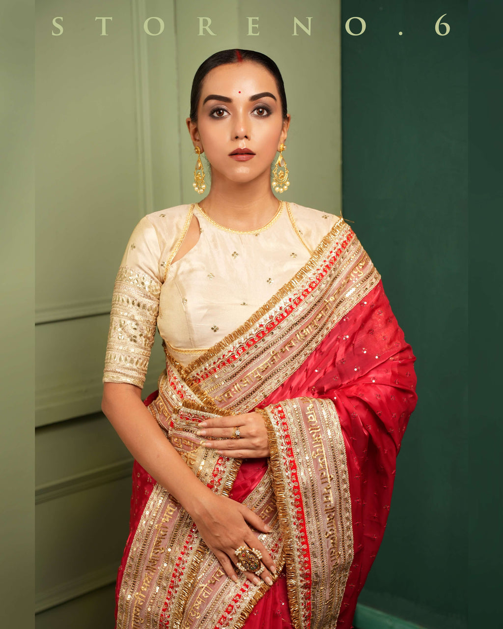 ROYAL RUBY QUEEN SAREE