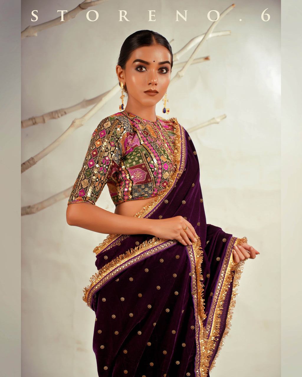 THE WINE WONDER SAREE