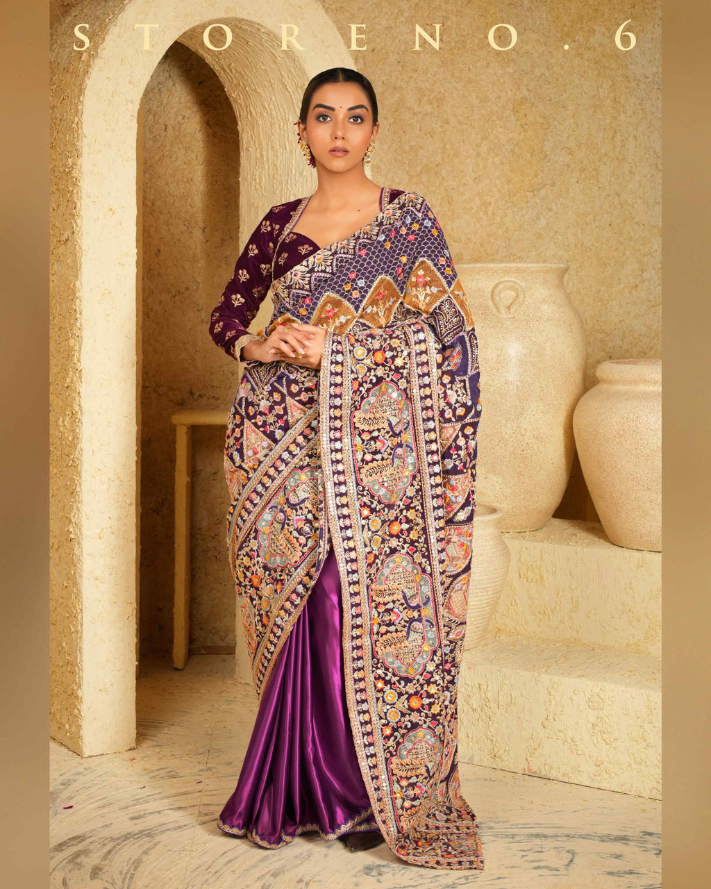 ORCHID OPERA SAREE