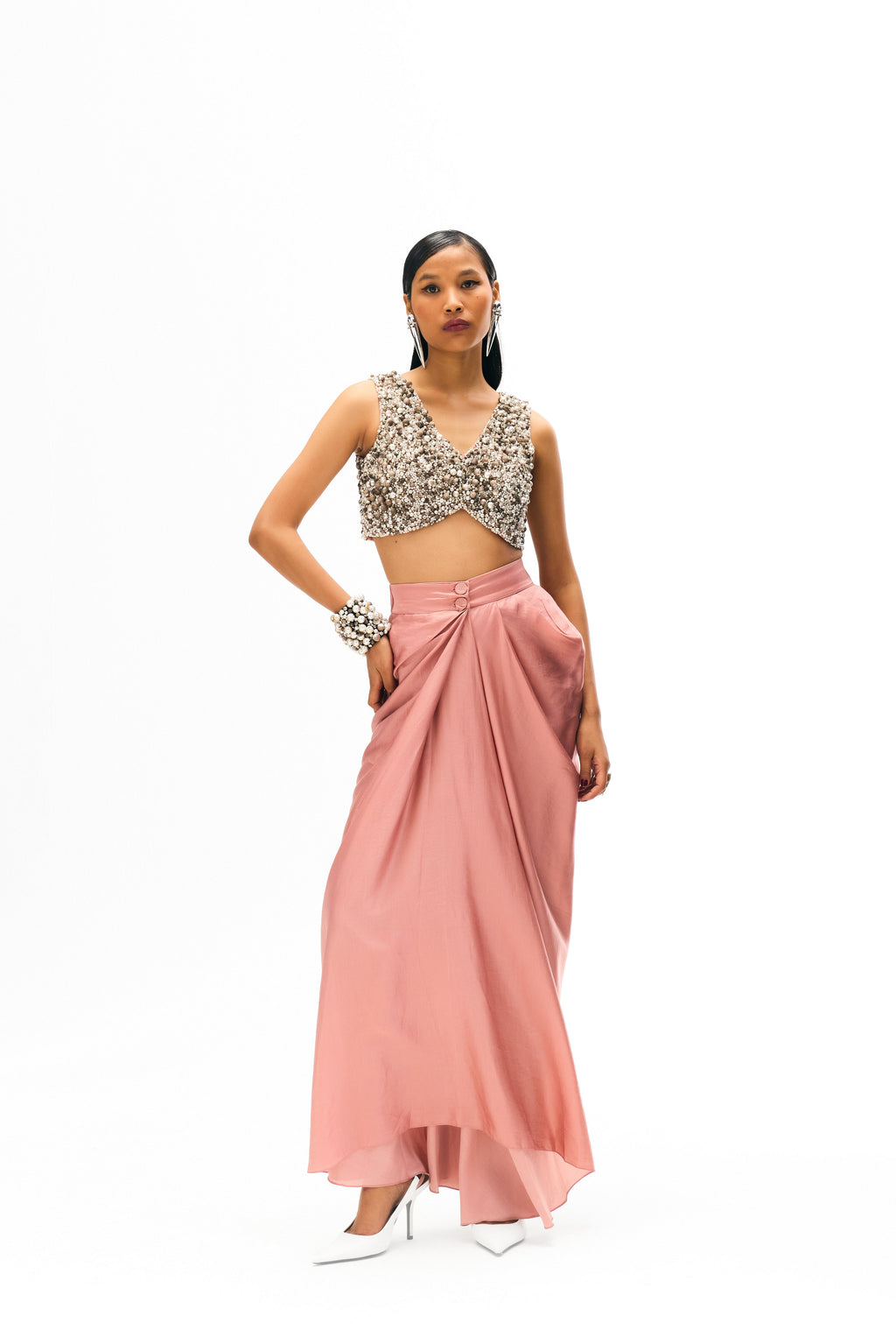 Elisa Co-Ord Set Old Rose