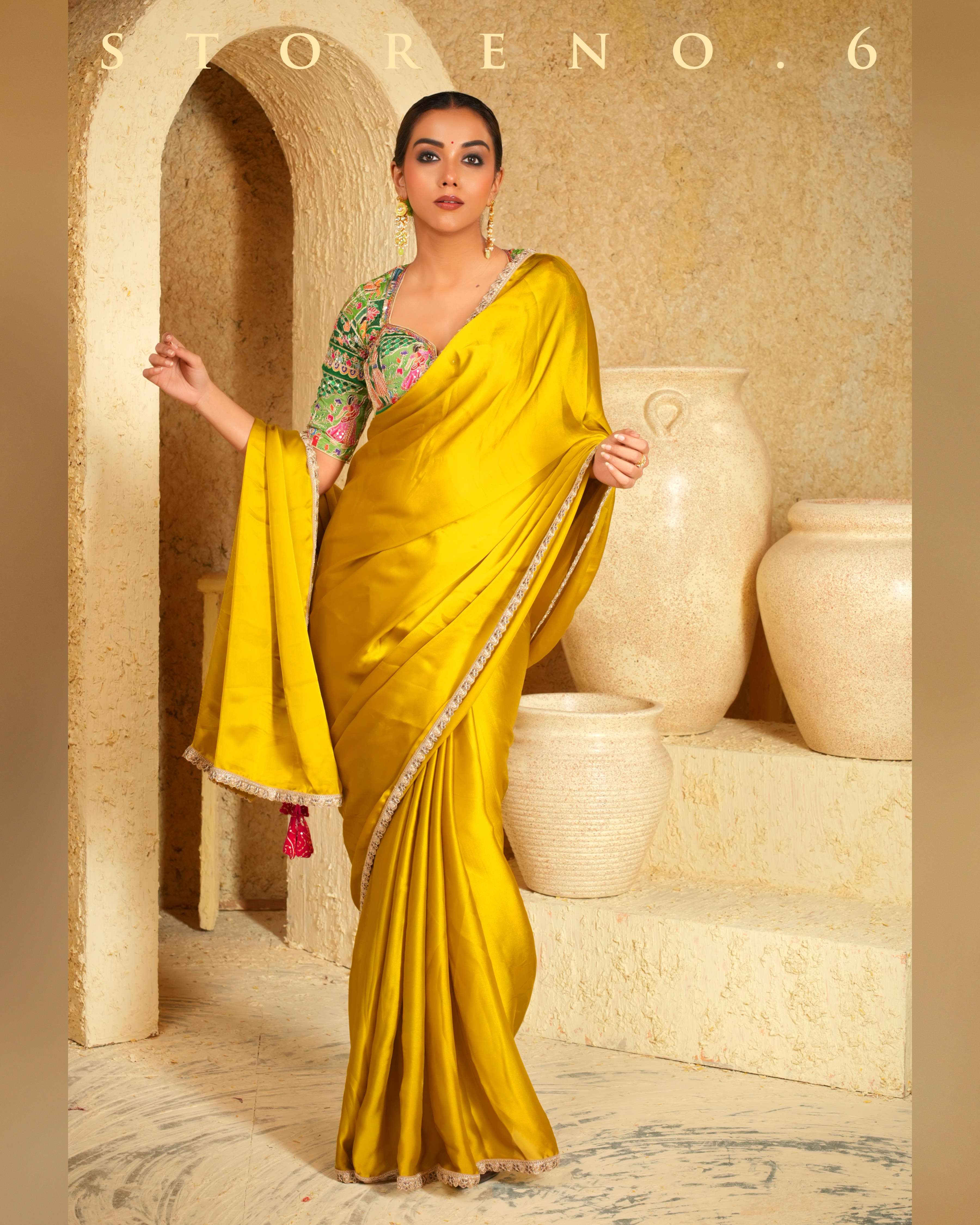 MOSS MASTERY SAREE
