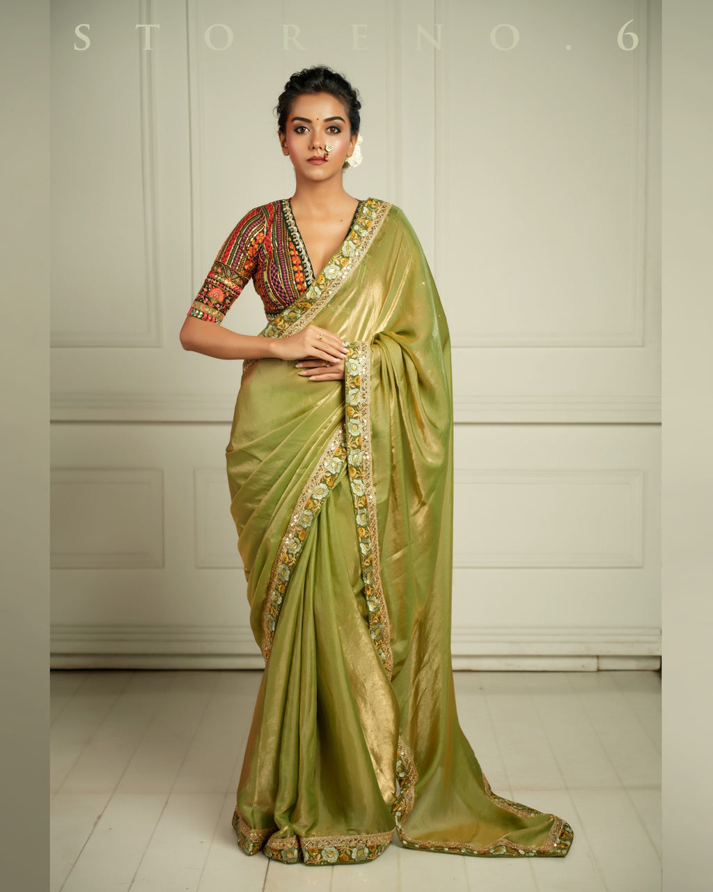 THE IMPERIAL MEADOW WHISPER SAREE