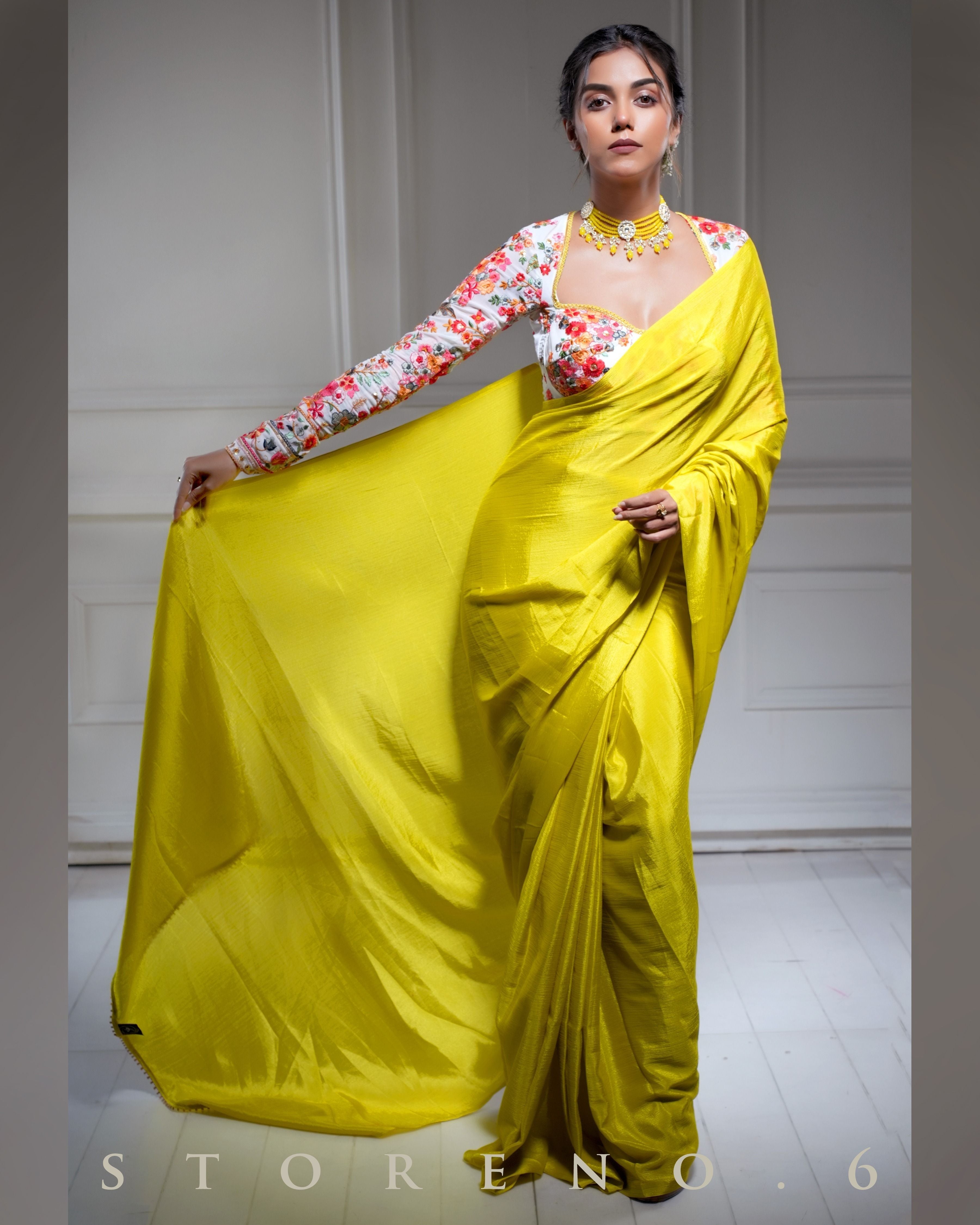 NEON NIRVANA SAREE