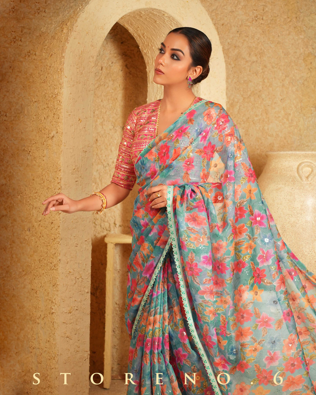 OCEAN ORCHARD SAREE