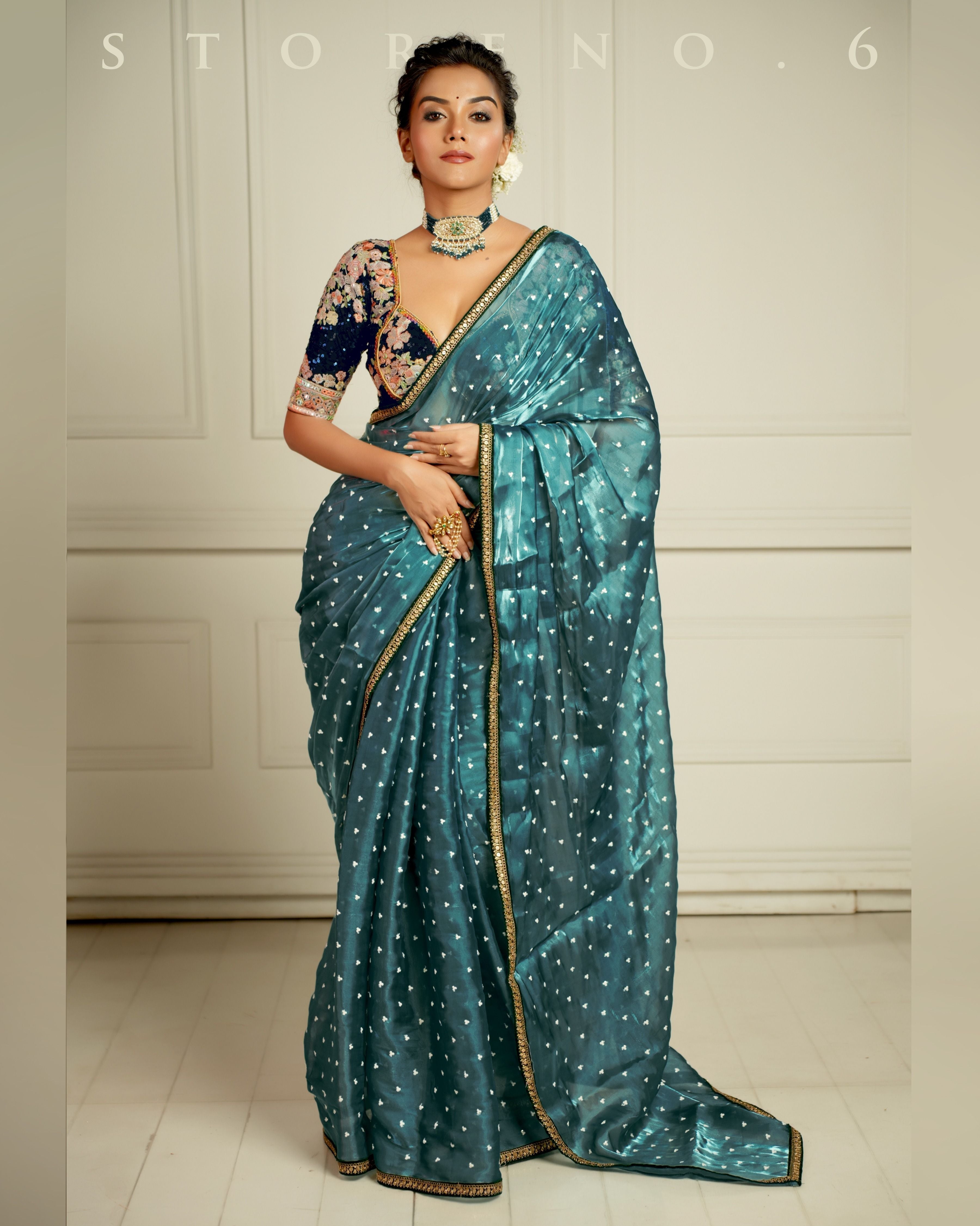 THE SAPPHIRE AFFAIR SAREE