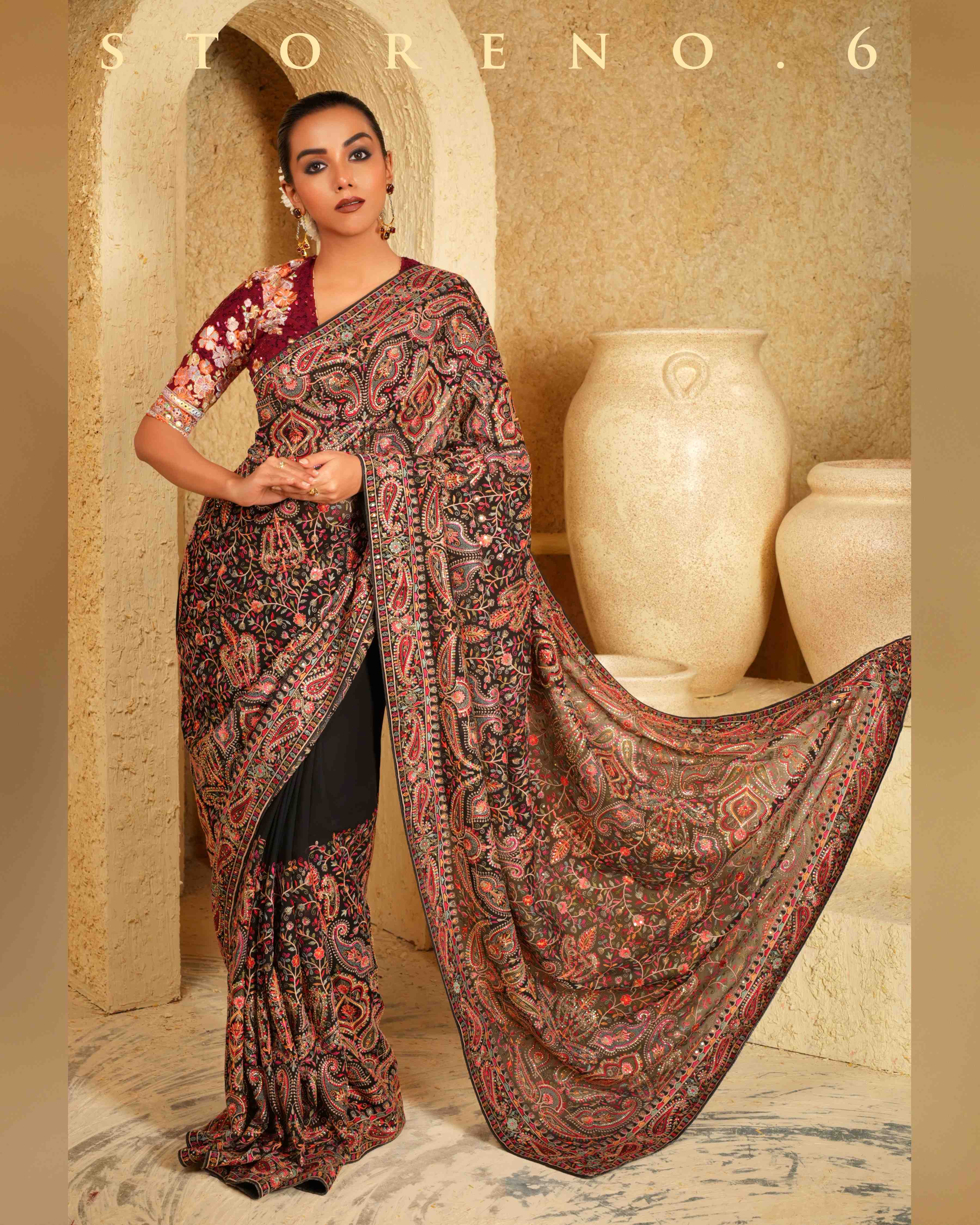 ONYX OPERA SAREE
