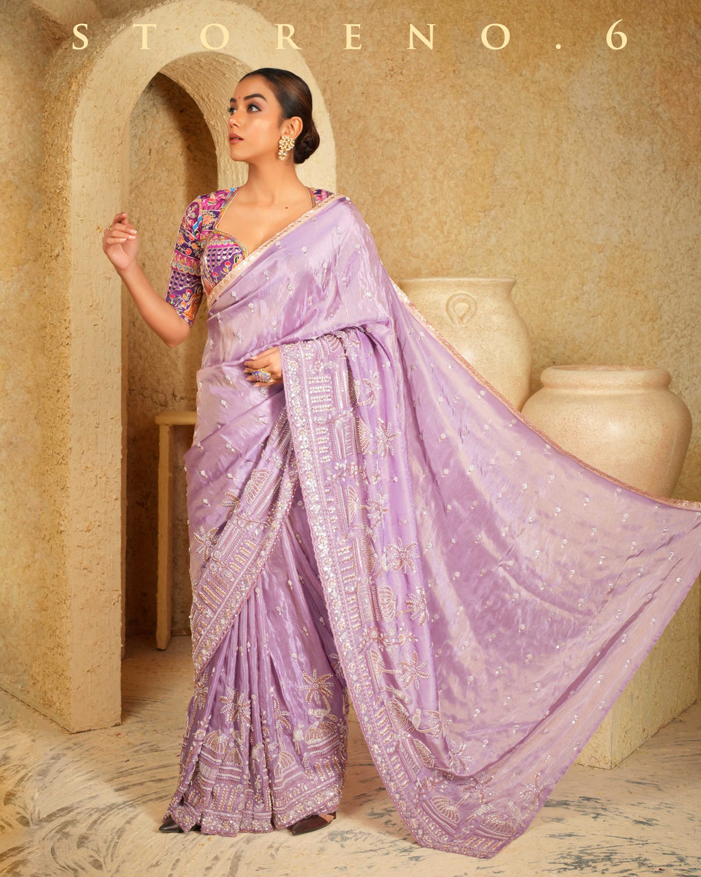 VIOLET VOGUE SAREE