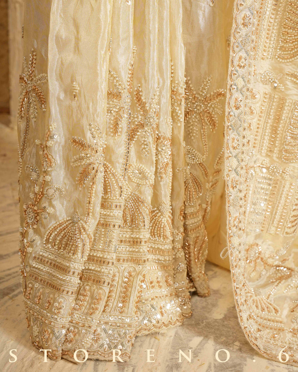 IVORY IDOL SAREE