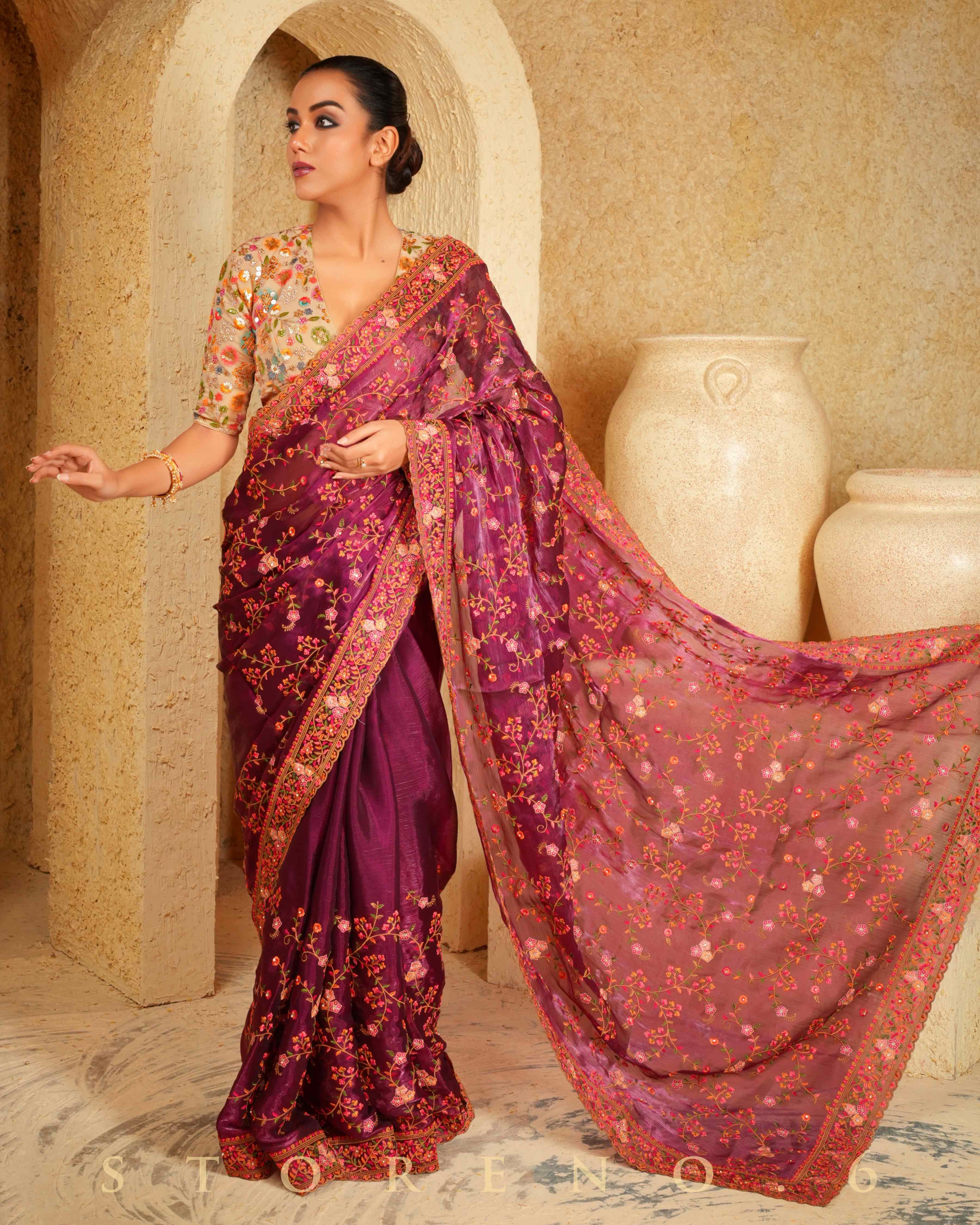 ROSEWOOD REALM SAREE