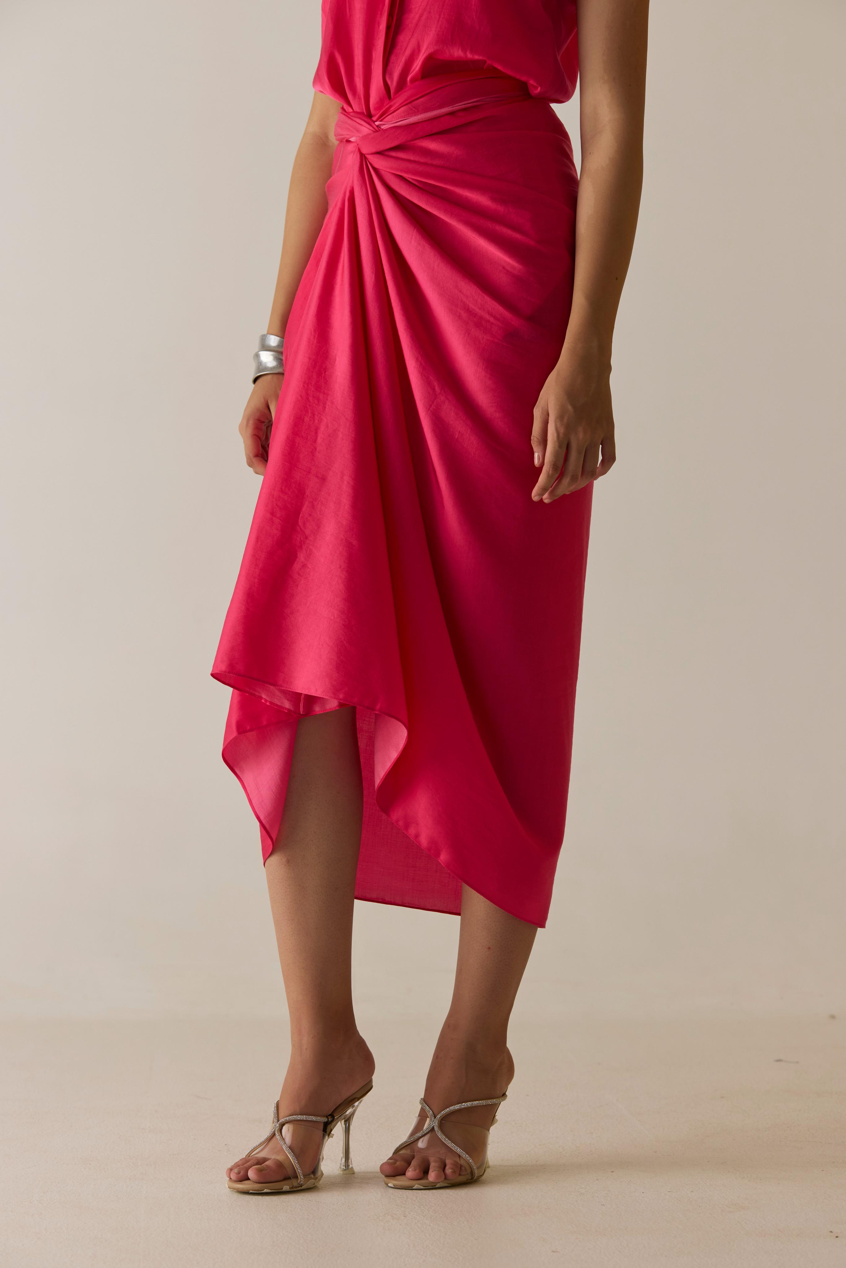 Tina Skirt Fuchsia