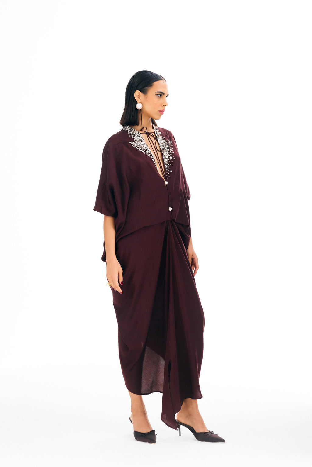 Sitara Kaftan Brown