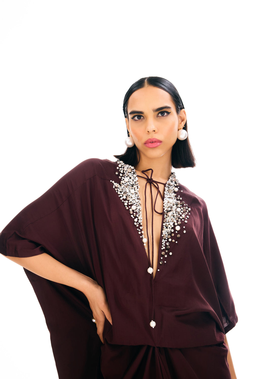 Sitara Kaftan Brown