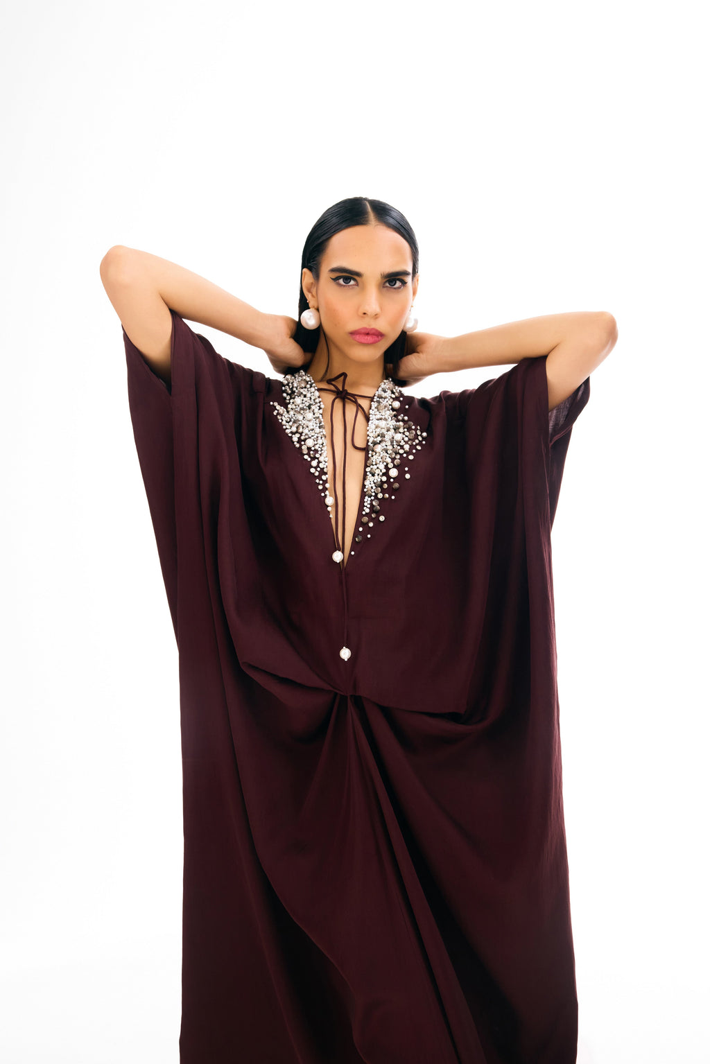 Sitara Kaftan Brown