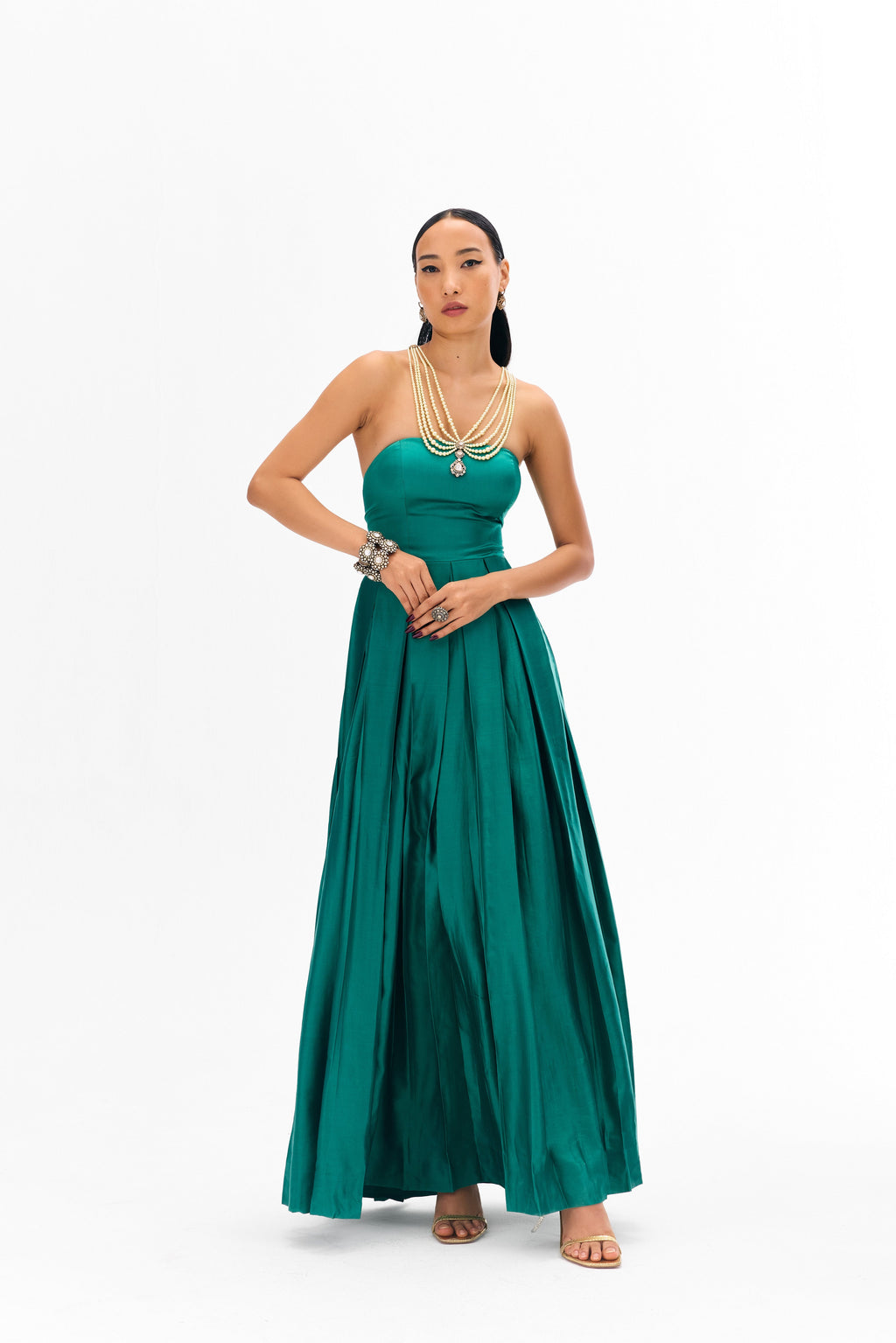Alia Dress Green