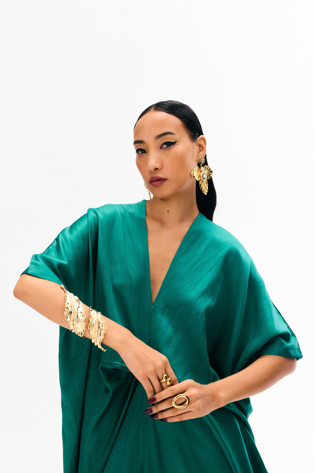 Tara Tunic Coord Green