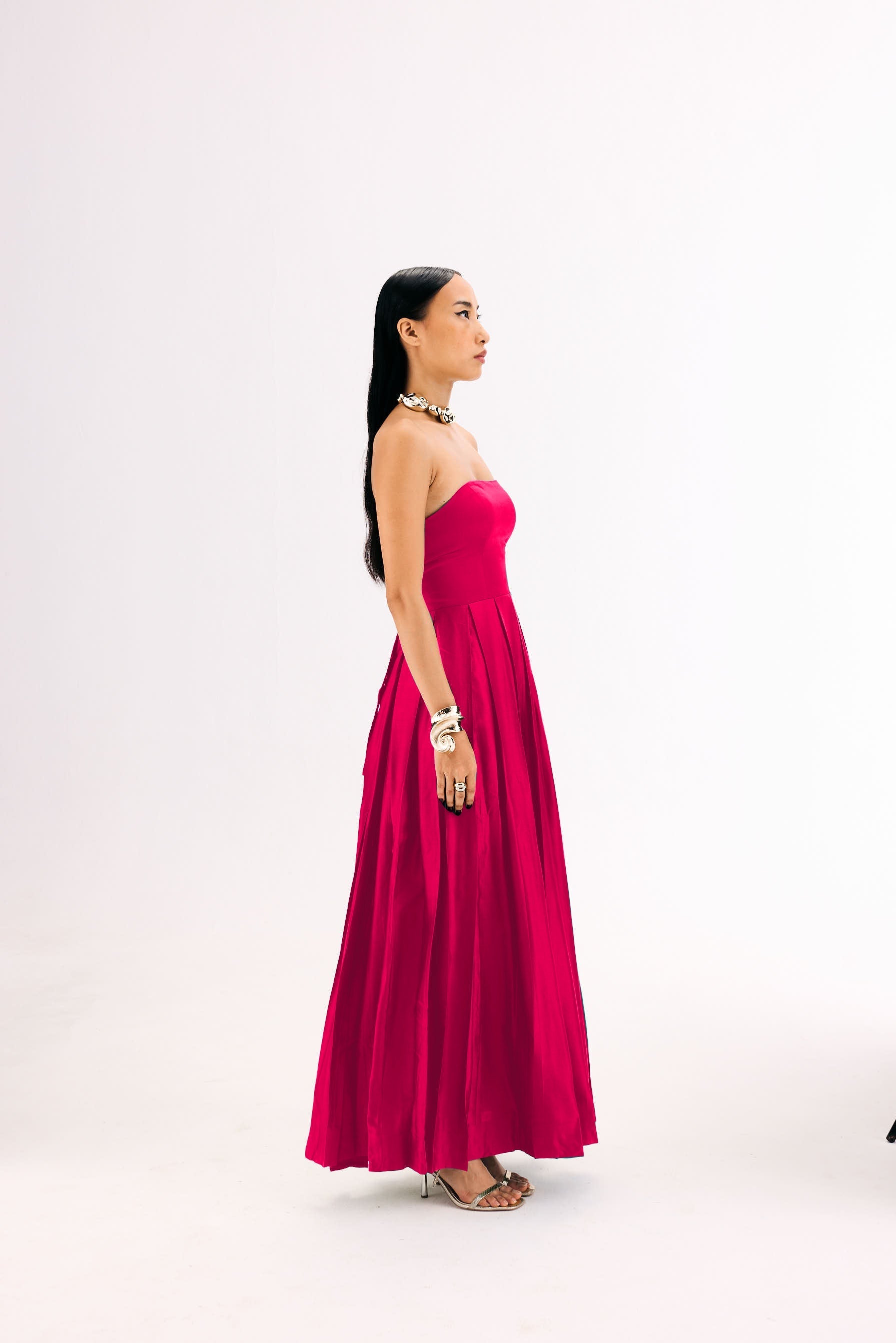 Alia Dress Raspberry Pink