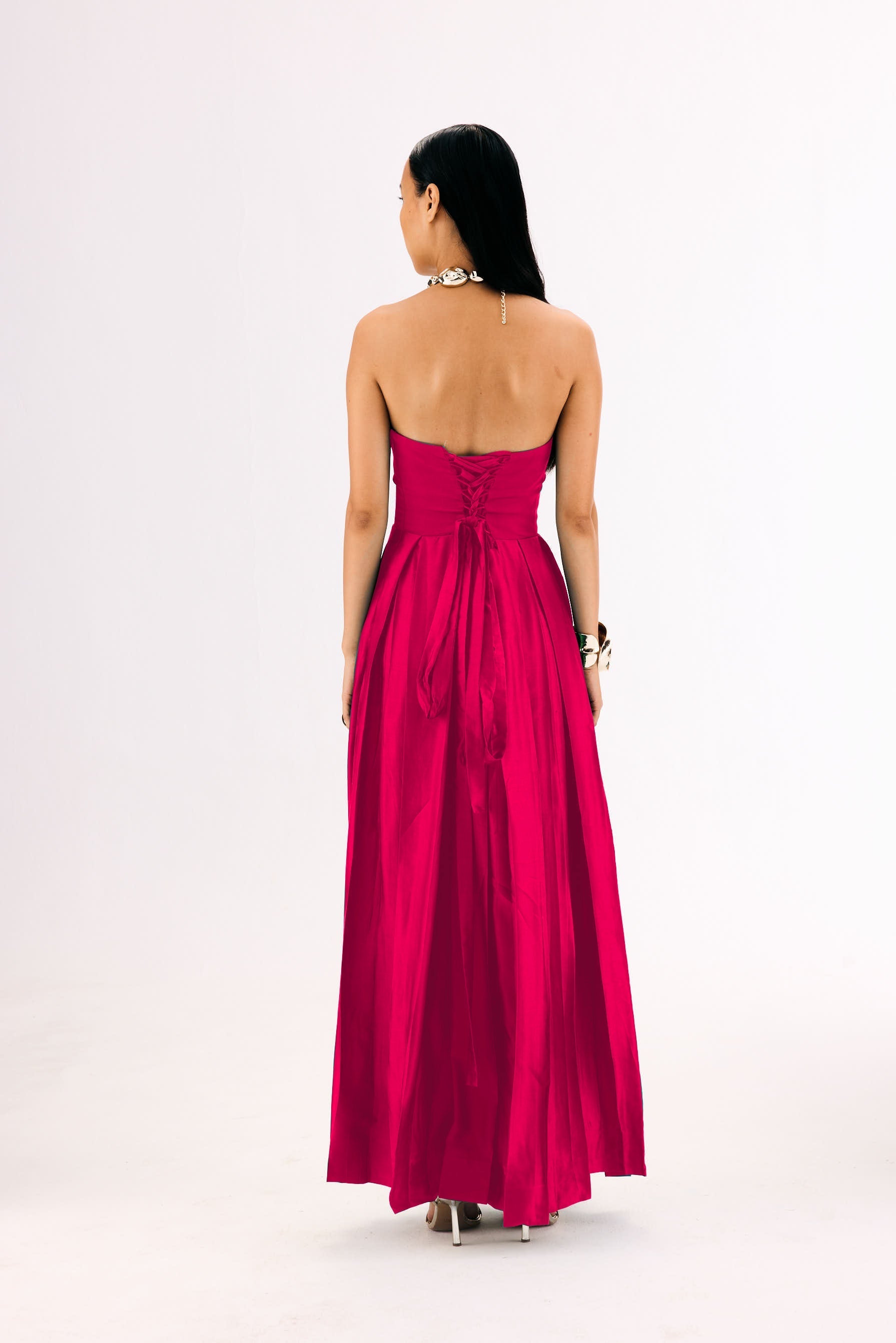 Alia Dress Raspberry Pink