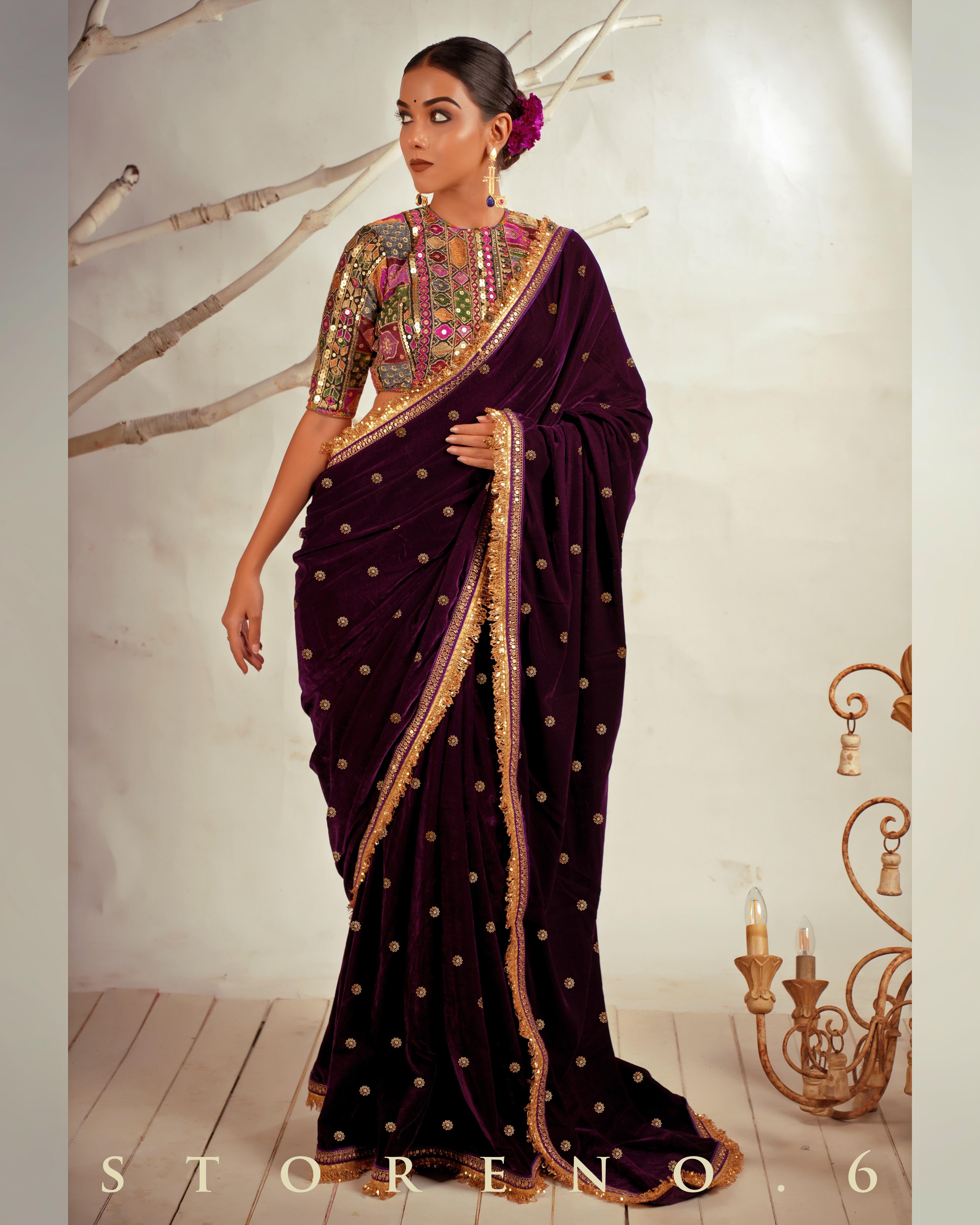 THE WINE WONDER SAREE
