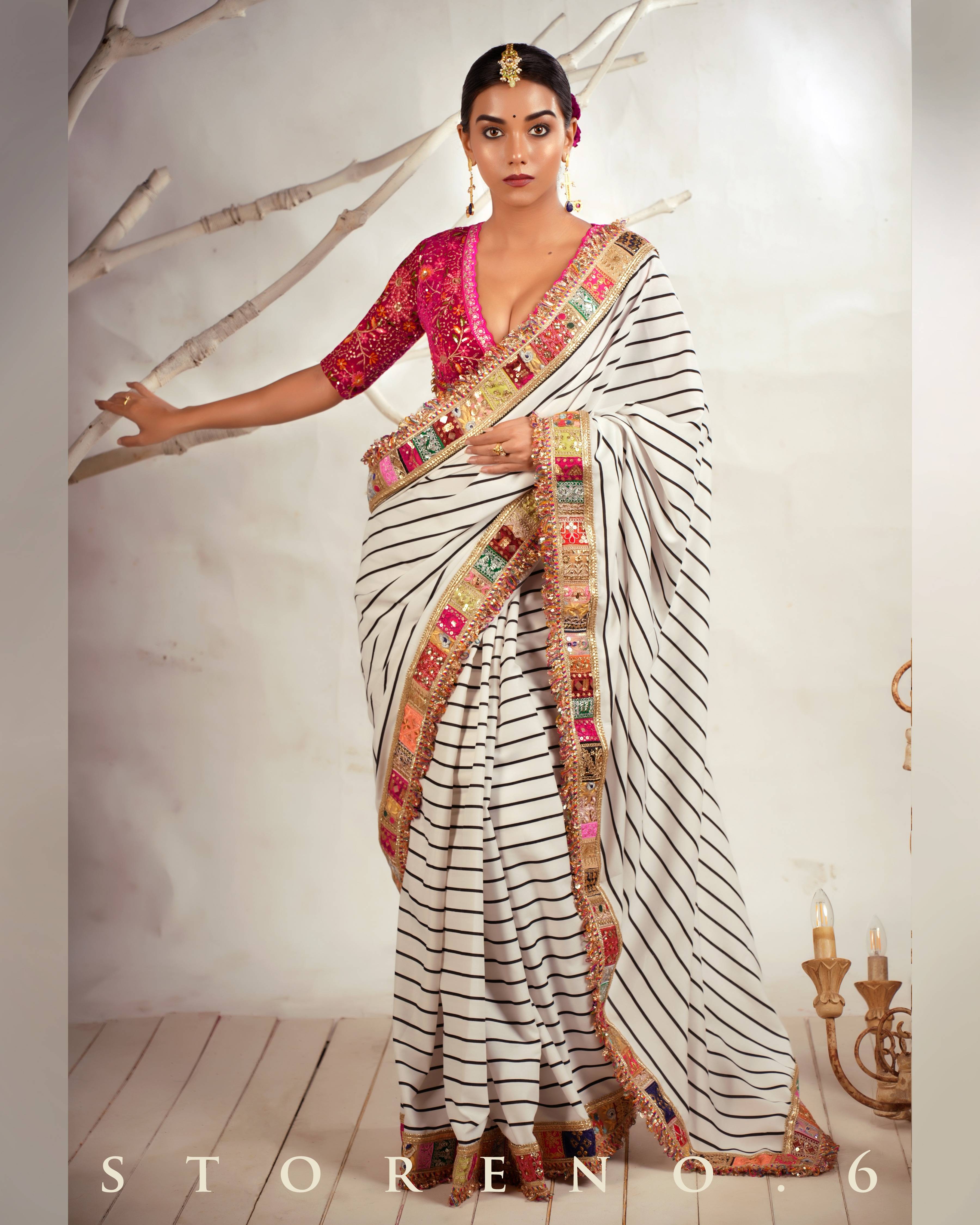 THE HYPNOTIC HUE SAREE