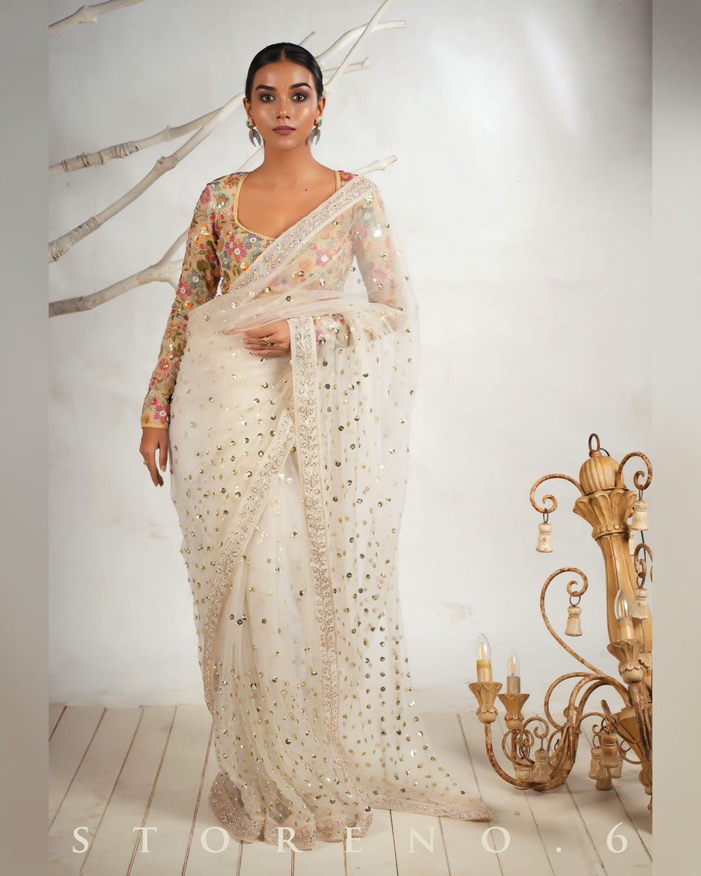 THE FROST FAME SAREE