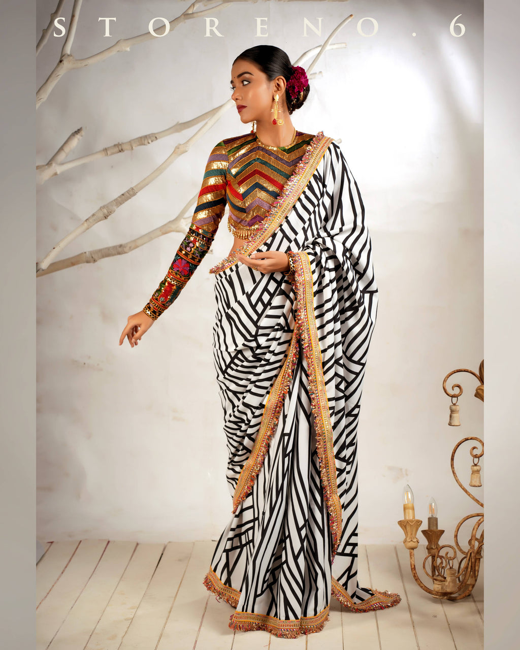 THE WIZARD'S SHOW SAREE