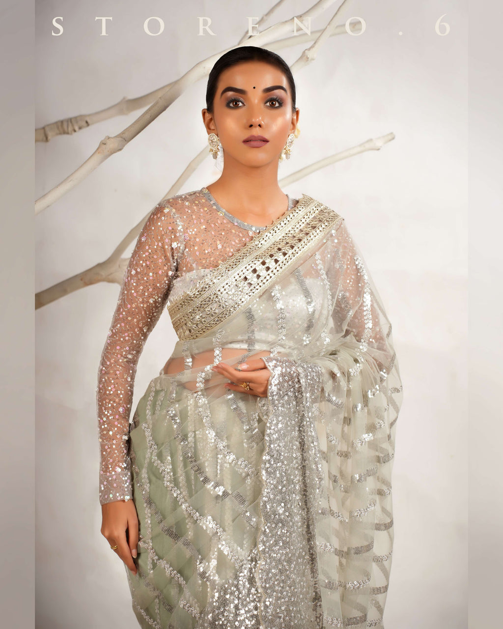 THE CLOUD CHIC SAREE