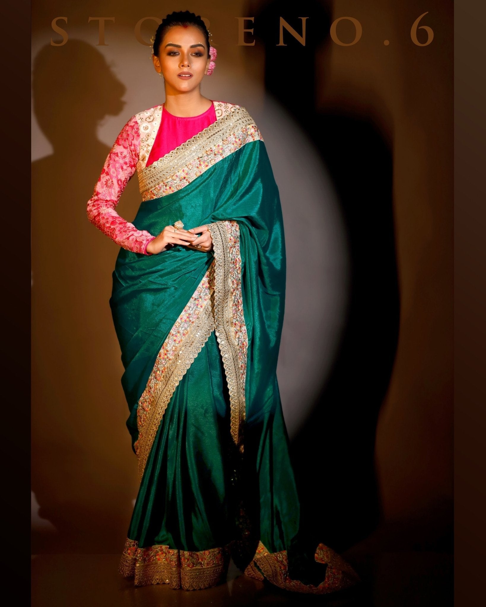 OFFSHORE OCEAN READY-TO-WEAR SAREE