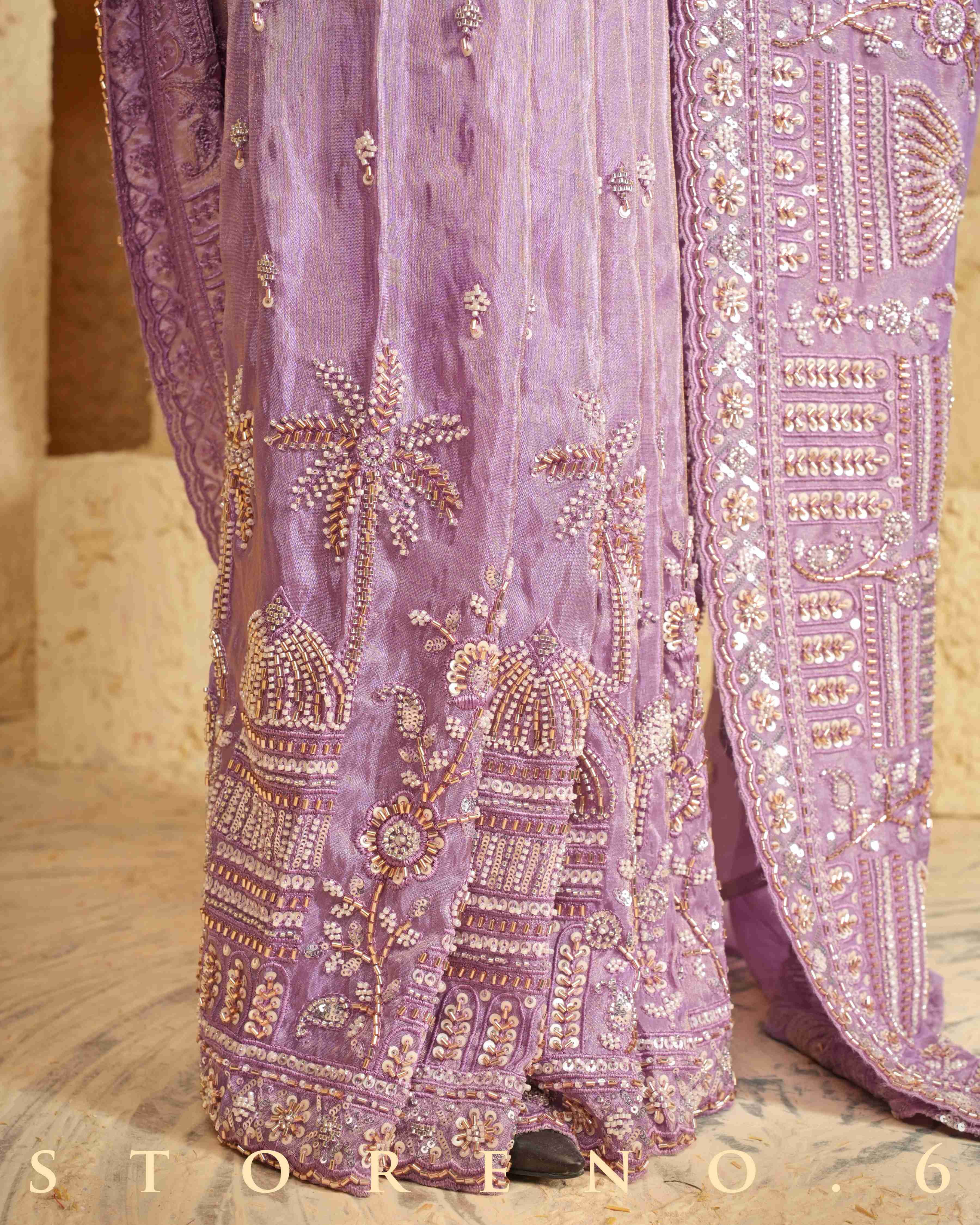 VIOLET VOGUE SAREE
