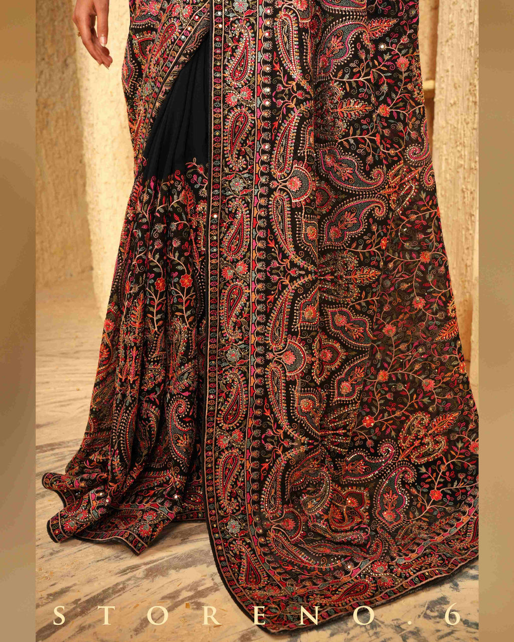 ONYX OPERA SAREE