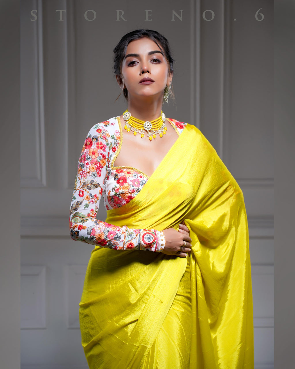 NEON NIRVANA SAREE