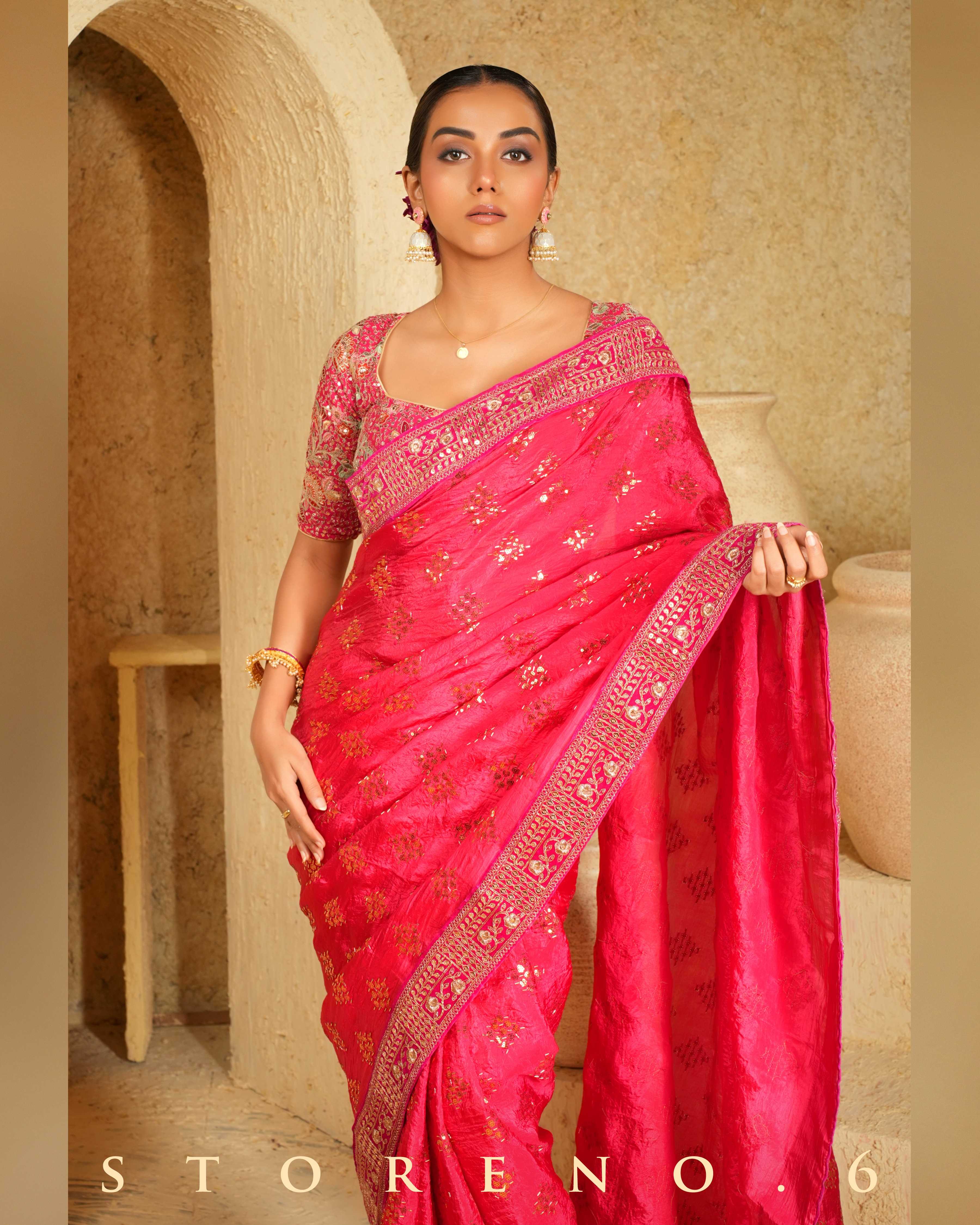 BERRY BEWITCH SAREE