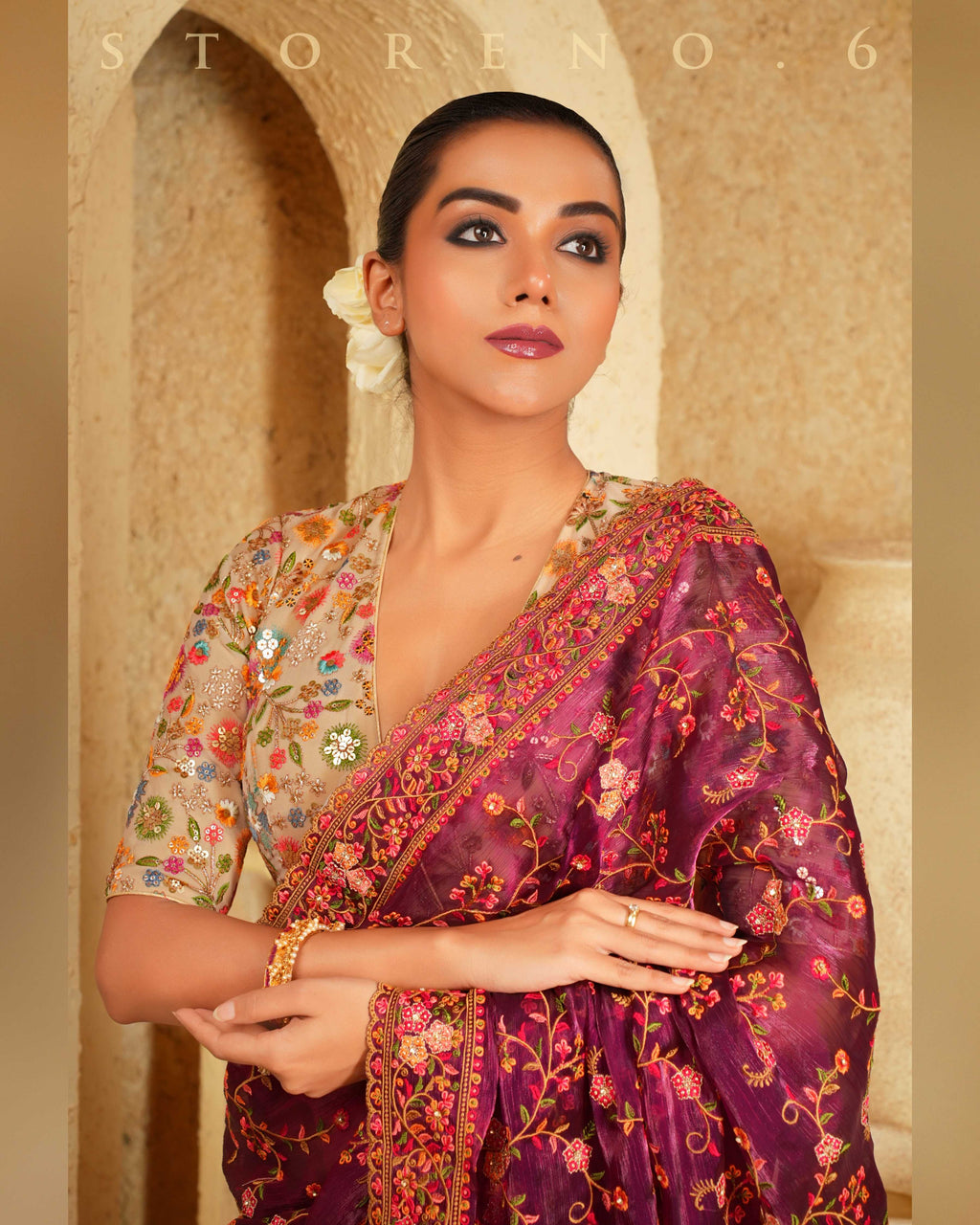 ROSEWOOD REALM SAREE