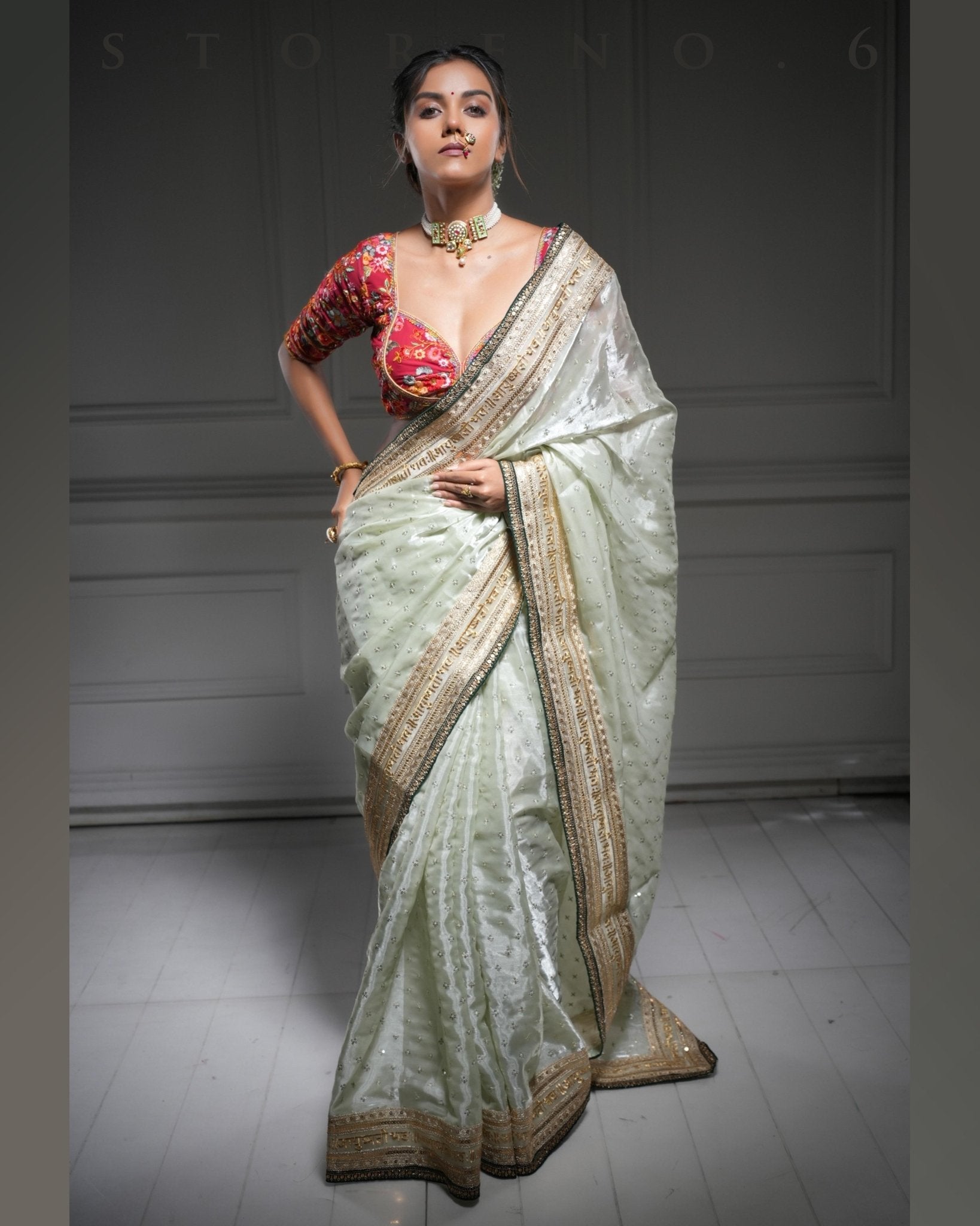 ROYAL HEMLOCK QUEEN SAREE