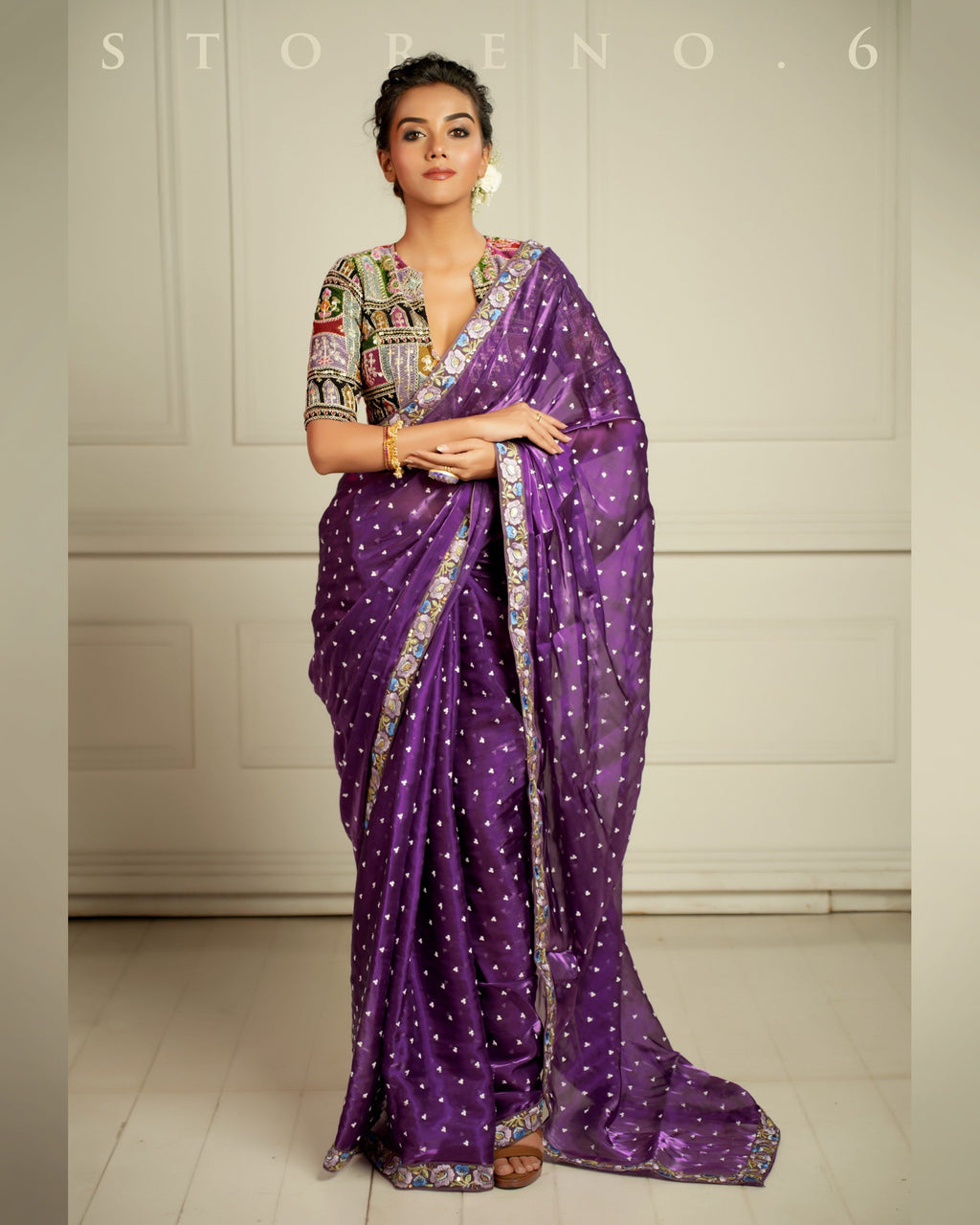 THE AMETHYST AFFAIR SAREE